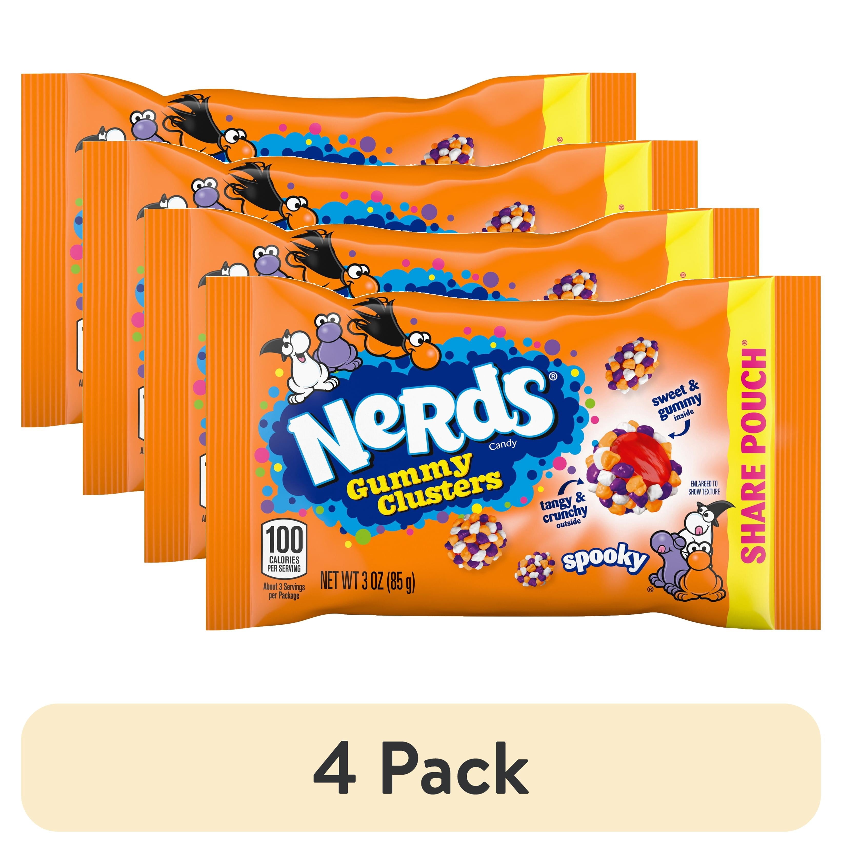 Nerds Spooky Gummy Clusters, Halloween Candy, Nerds Gummy Candies, 3 Ounce Share Pack