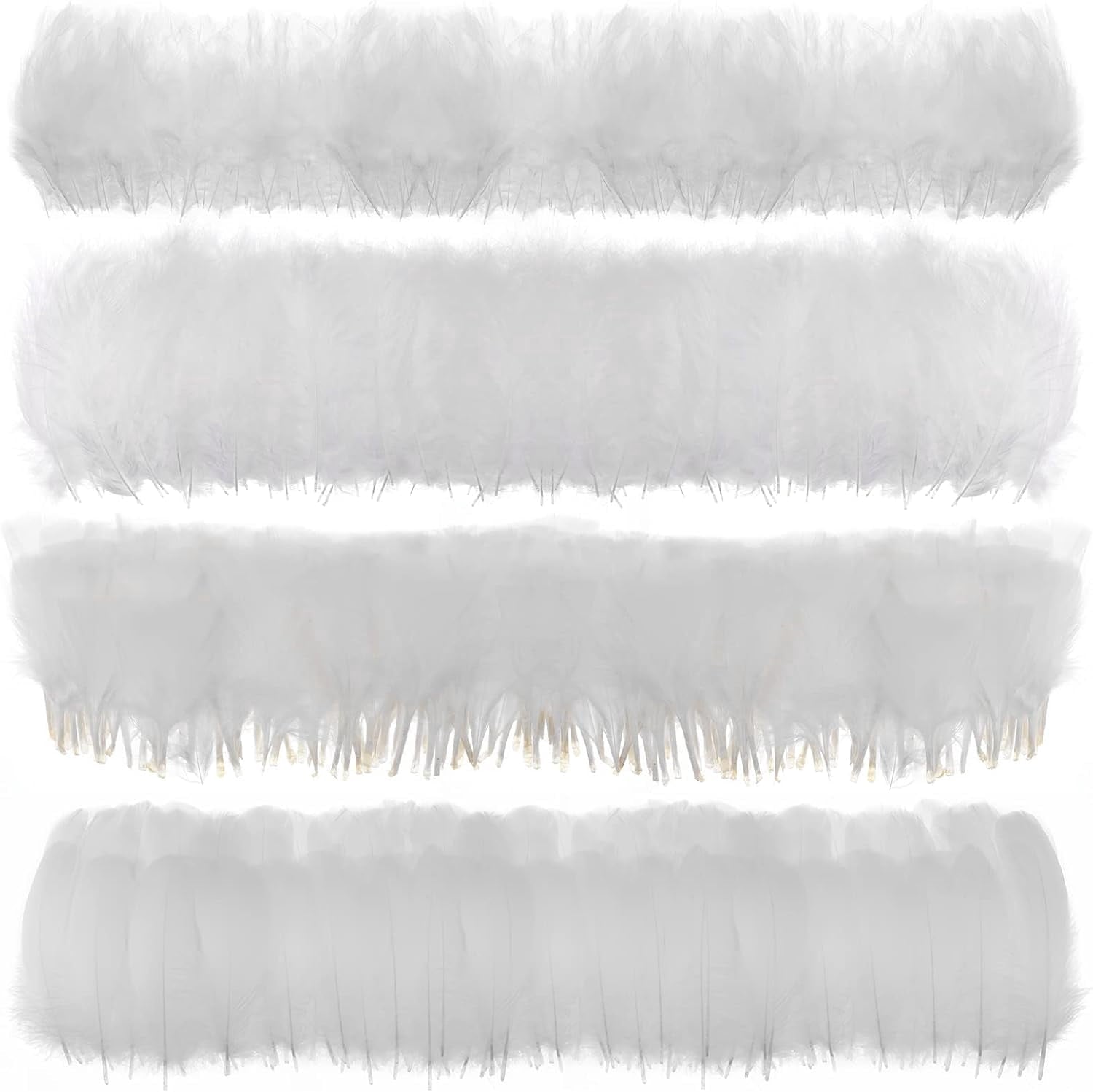 600PCS Red Feathers, 3-4.7 inch Feathers Bulk for DIY Crafts Wedding Halloween Costume Party Decorations Dream Catcher Supplies