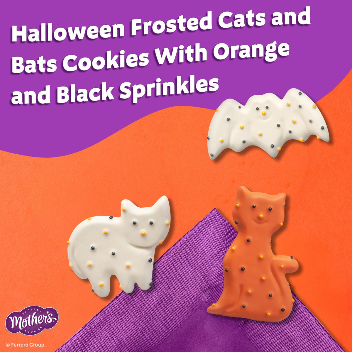 Keebler Trick Or Sweet Treat Variety Pack, Spookie Fudge Stripes Minis & Mother’s Eerie Critters, 30 Ct, 15 oz