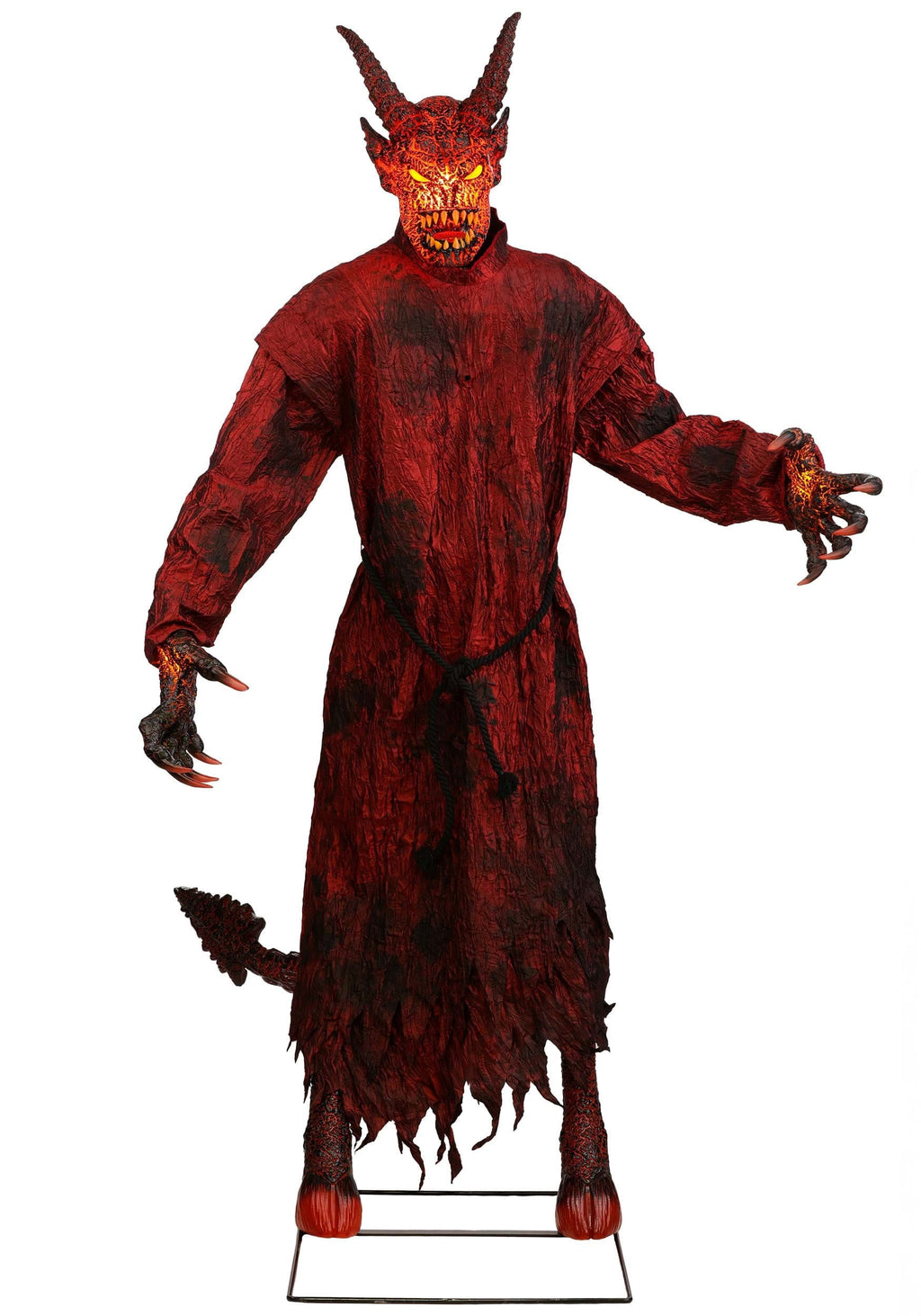 Magmoor the Lava Demon Animated Halloween Decoration