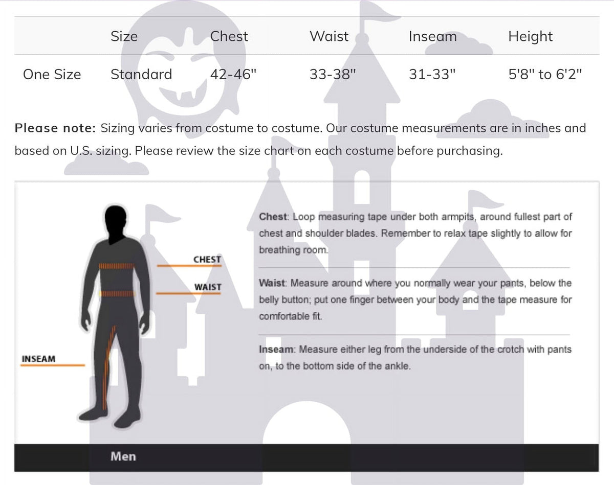 Fun World Werewolf Men's Halloween Fancy-Dress Costume for Adult, One Size