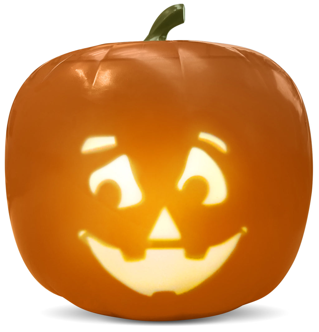 abberin' Jack (Blink Tech) Talking Animated Pumpkin with 8 Inch Screen and Built-in LED Light Array Projector + Speaker Includes 40 Minutes of Content