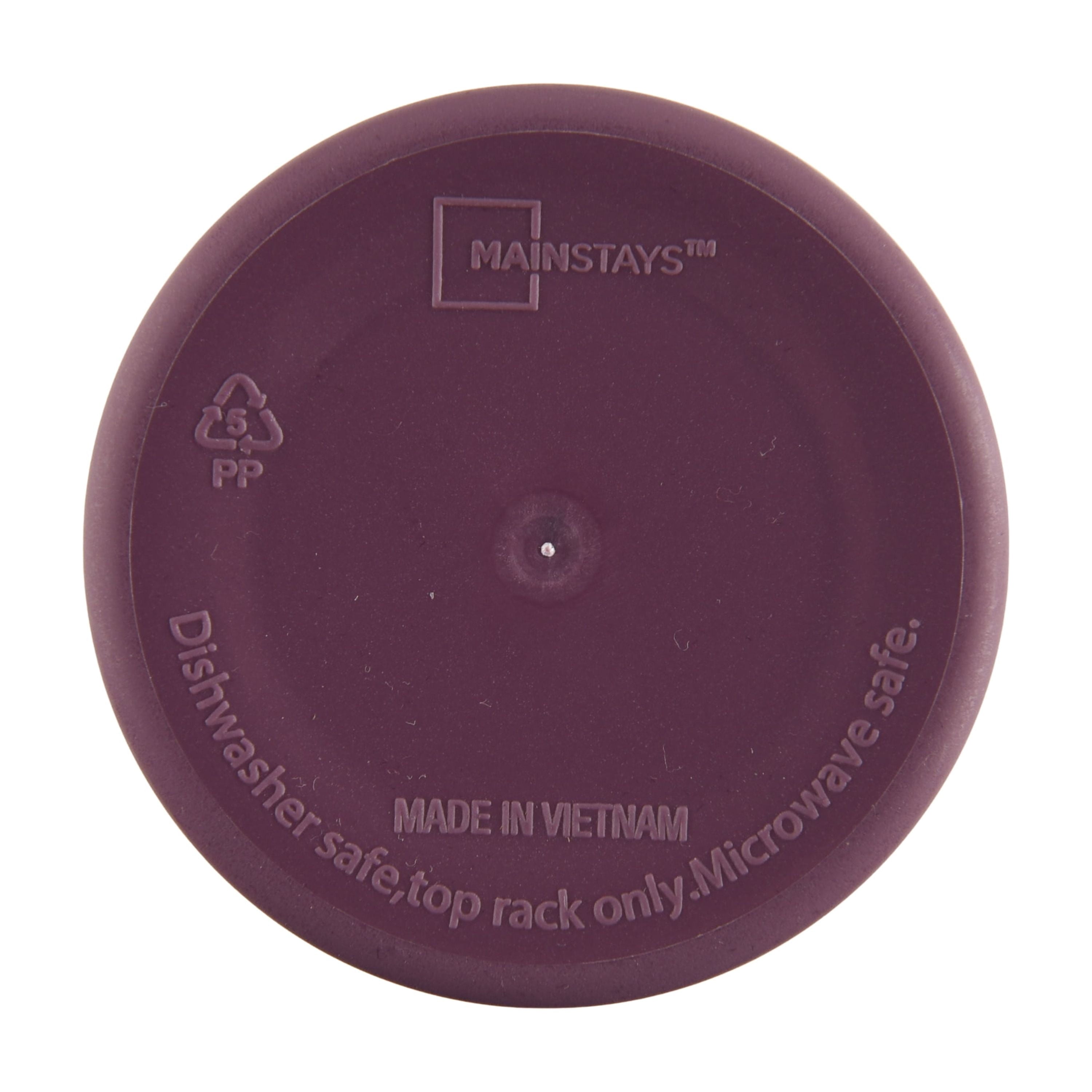 Mainstays 26 Ounce Round Plastic Etched Bat Tumbler, Black