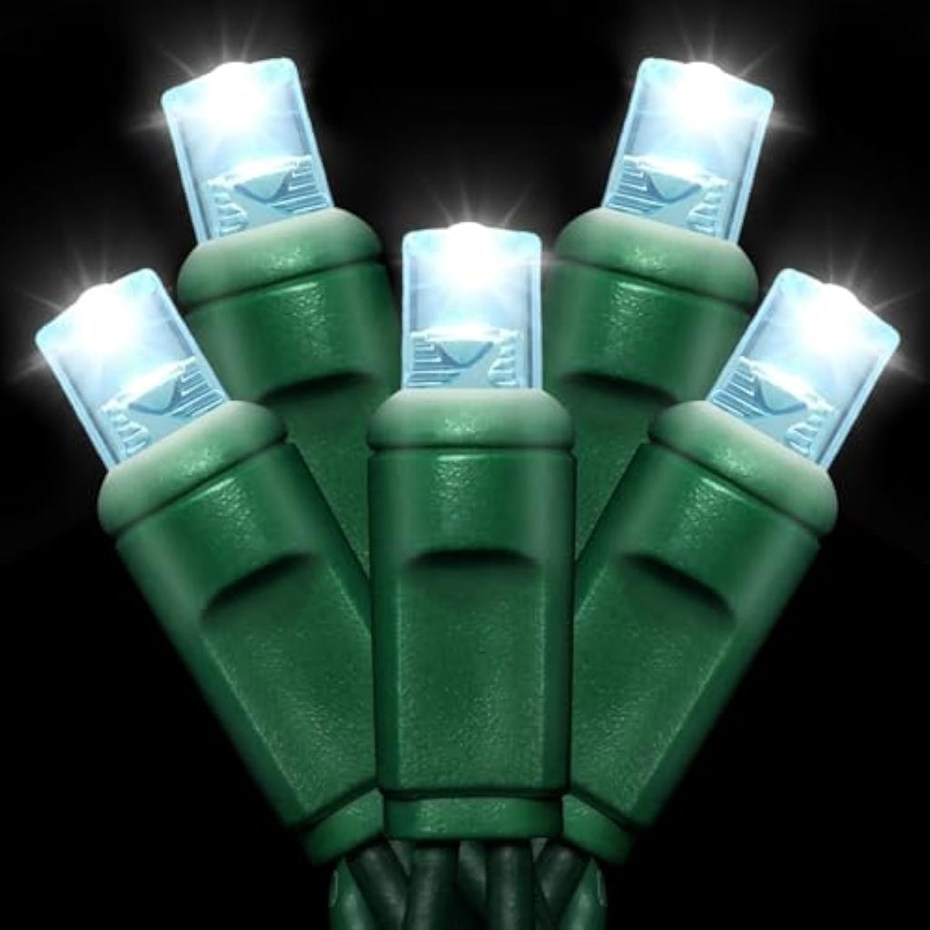 Wick's Outdoor Living LED 5MM Multi-Color Holiday Lights, 50 FT in length, 150 CT, and 6 different color options