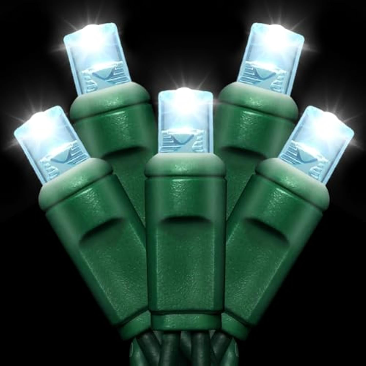 Wick's Outdoor Living LED 5MM Multi-Color Holiday Lights, 50 FT in length, 150 CT, and 6 different color options