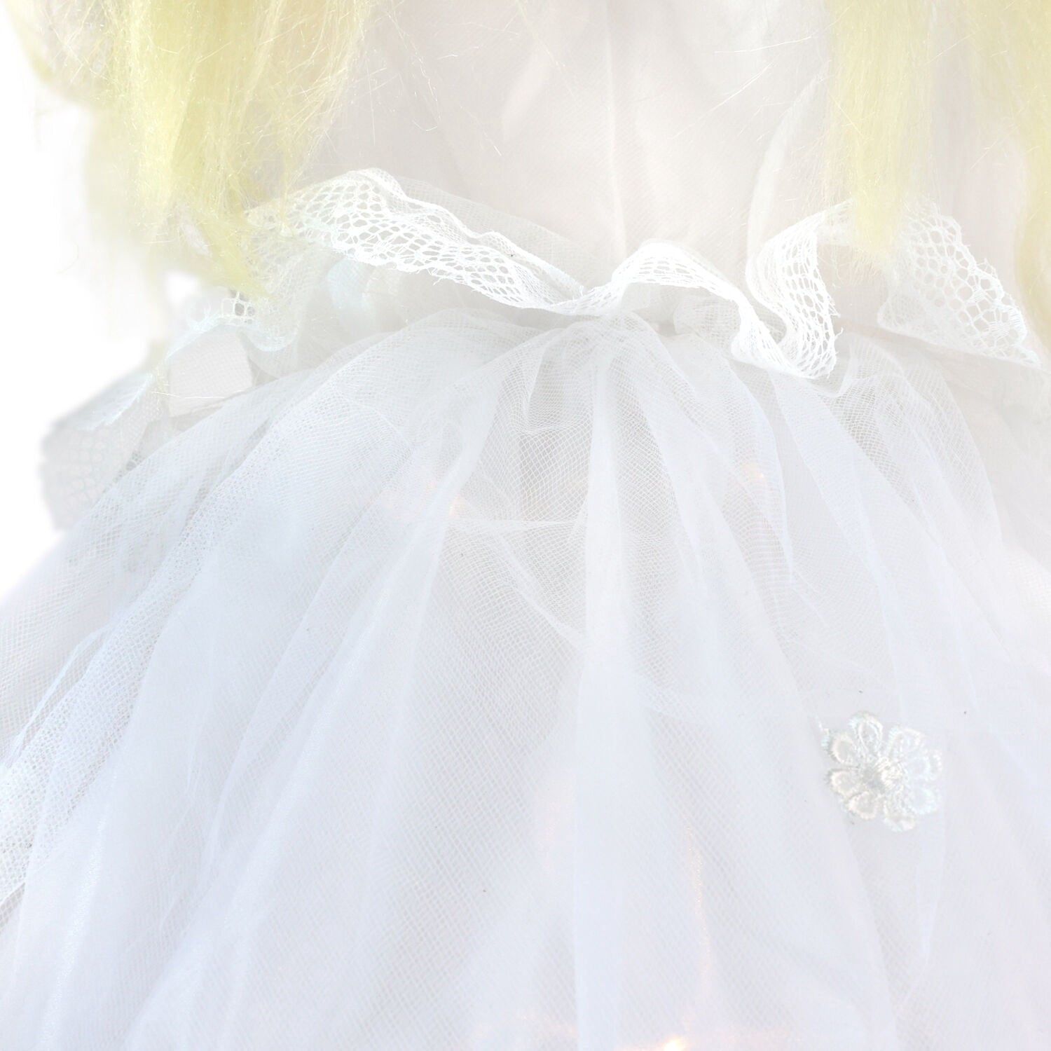 Haunted Hill Farm 5 ft Touch-Activated Animated Hanging Spinning Bride Halloween Animatronic, HHBRIDE-9HLSA