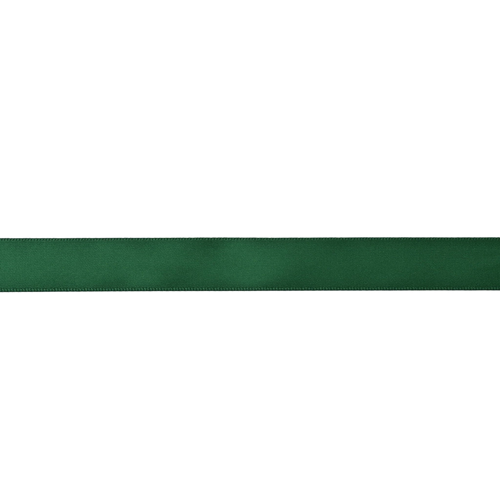 Gwen Studios 5/8" Green Satin Ribbon, 7 Yards