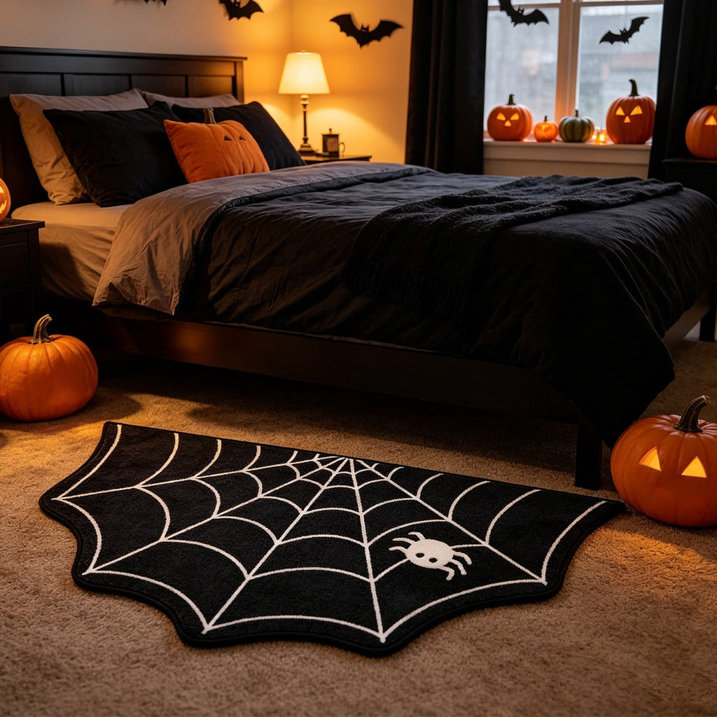Tuvgenk Halloween Welcome Mats for Front Door indoor Outdoor Halloween Nonslip Entryway Rugs Heavy Duty Washable Gothic Funny Doormats for inside Entry