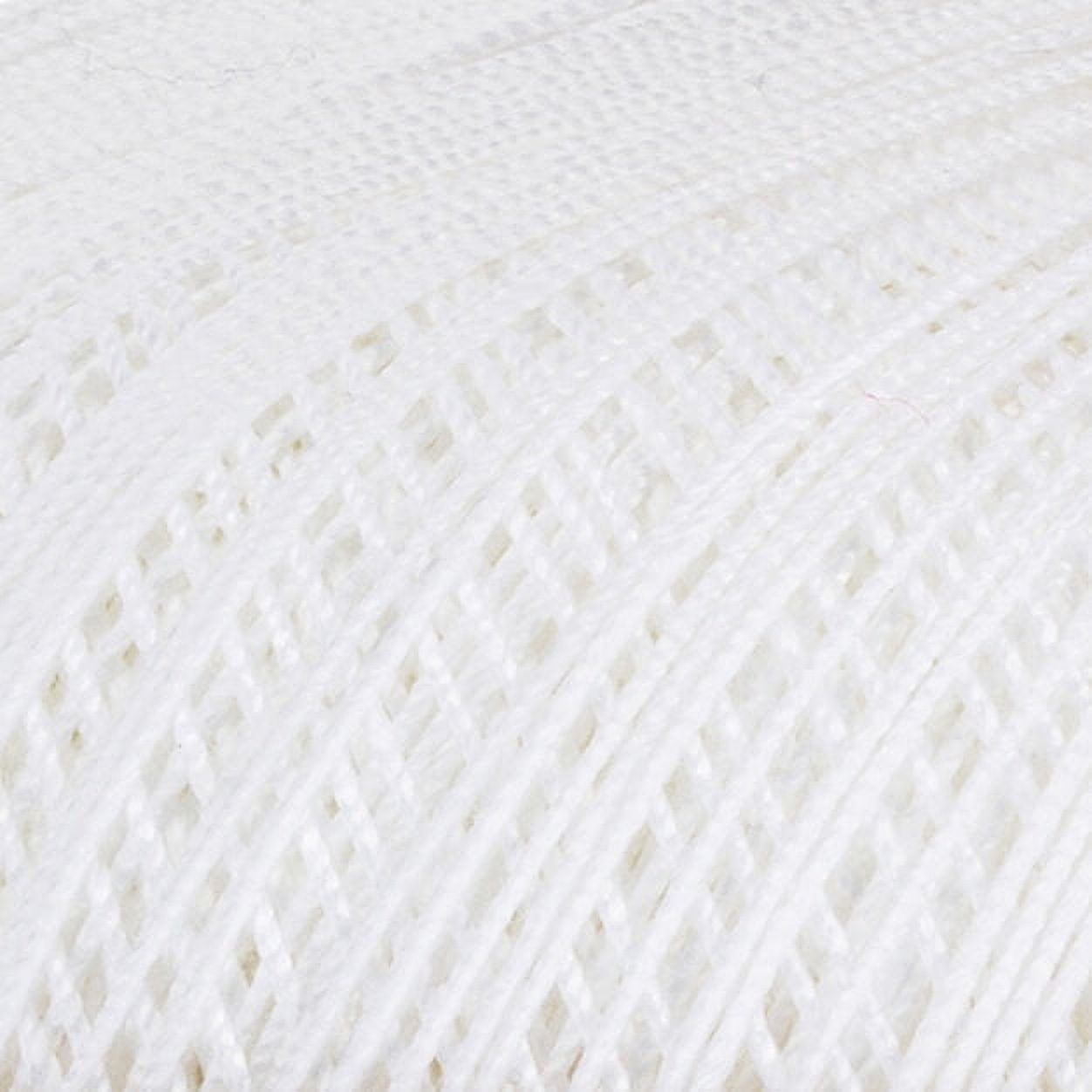 Red Heart® Classic White Cotton Yarn, 1000 Yds Size 10