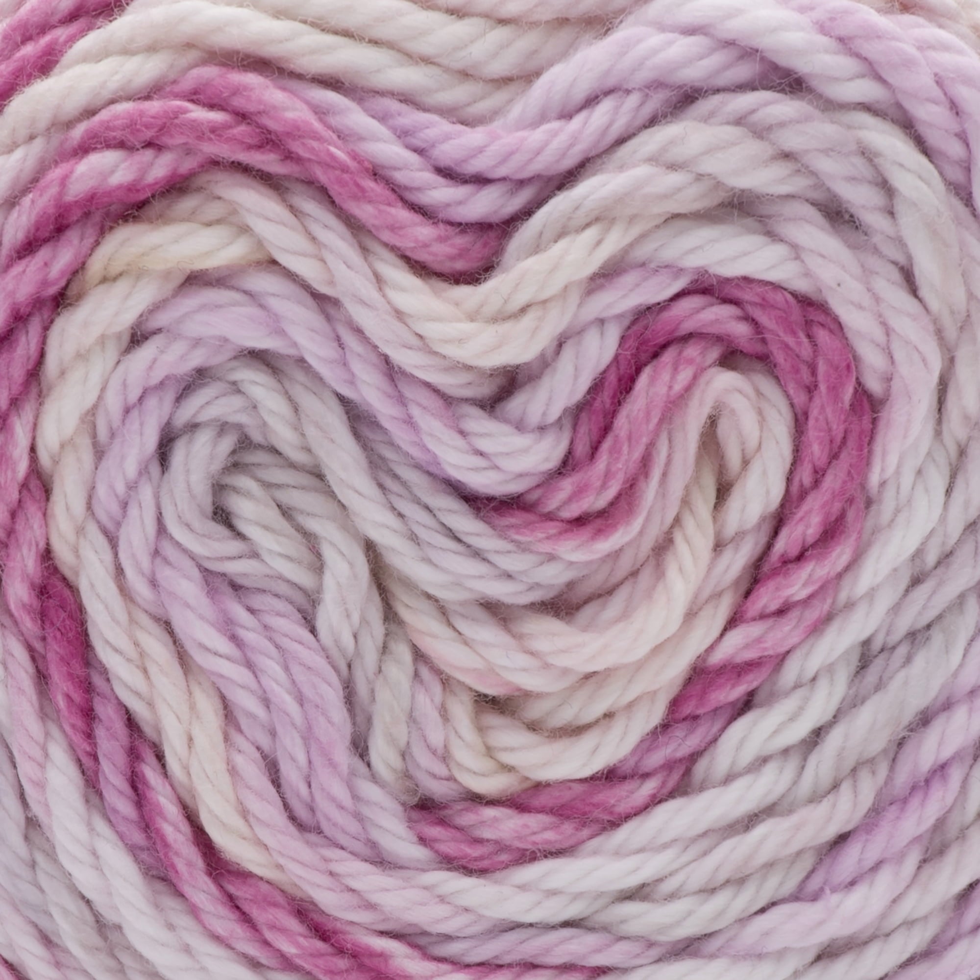 Peaches & Creme Ombre 4 Medium Cotton Yarn, Fleur De Lavandra 2oz/56.7g, 95 Yards
