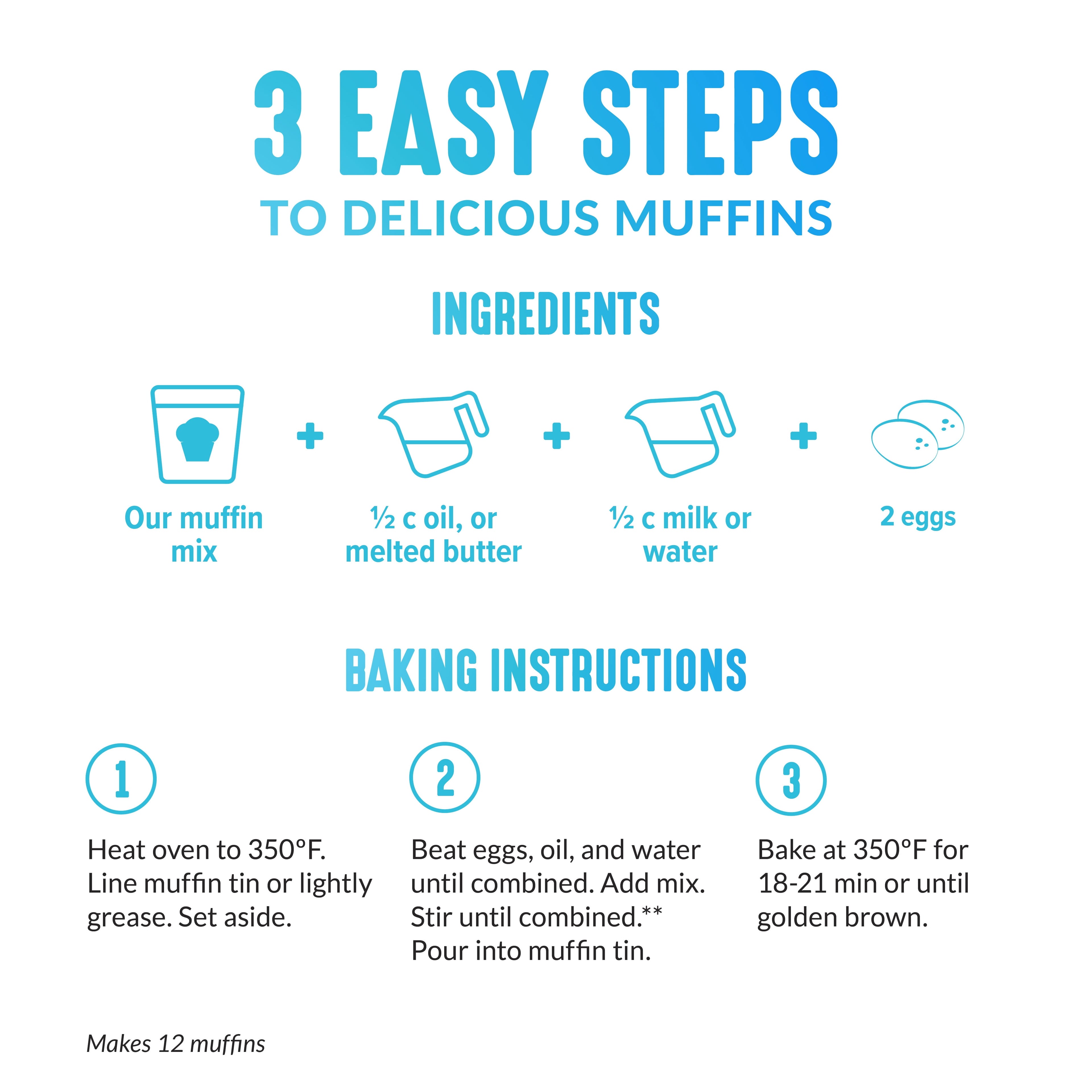 Lakanto Pumpkin Spice Muffin Mix - Sweetened with Monk Fruit and Allulose, Erythritol -8 Oz
