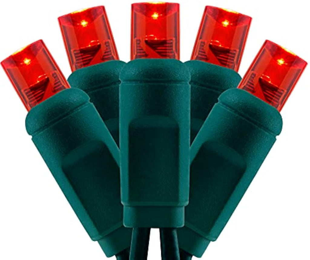 Wick's Outdoor Living LED 5MM Orange Holiday Lights, 24 FT in length, 70 CT, and 6 different color options