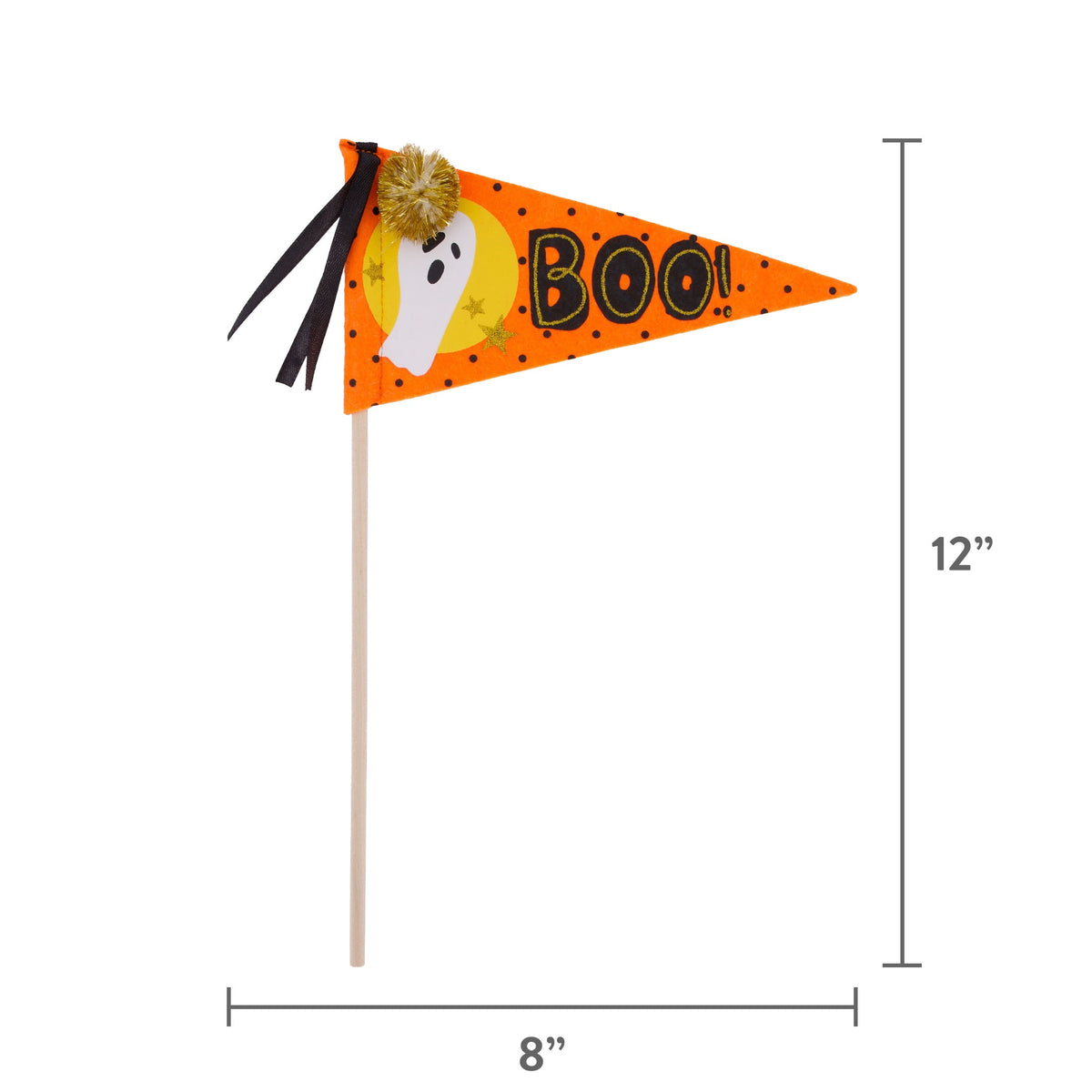 Boo Pennant Decoration, Multicolor, 12", Halloween by Way To Celebrate
