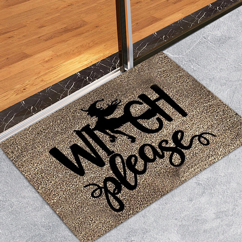 ZToonmas 15" x 23" Vintage Halloween Rugs, Halloween Horror Print Outdoor Rugs Floor Mat Hallway Kitchen Foot Mat Soft Non-Slip