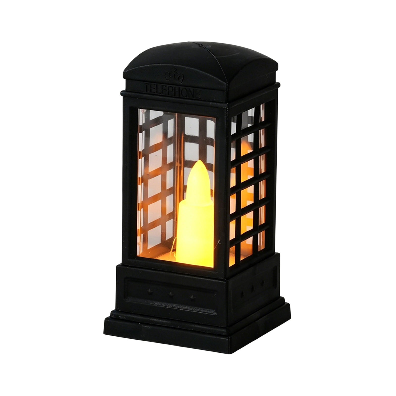 Djiypn Mini Lanterns 2Pack LED Small Lanterns Decorative Indoor Outdoor Hanging Lantern Decorative Candle Light Farmhouse Decor for Weddings Western Camping Party Halloween Christmas Decorations