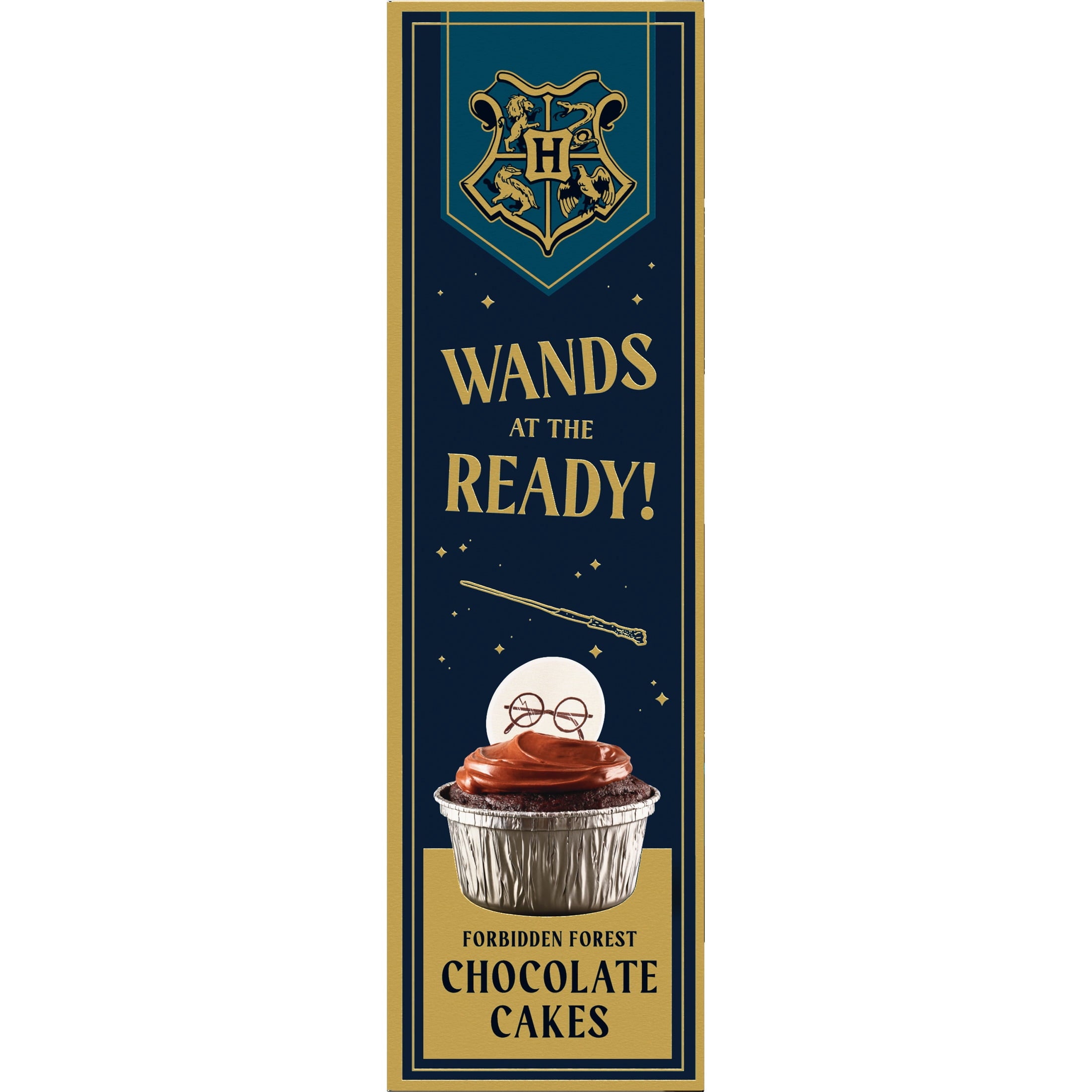 Betty Crocker Harry Potter Forbidden Forest Chocolate Cupcake Kit, 6 Count, 13.3 oz