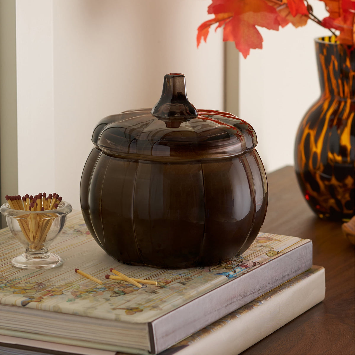 Better Homes & Gardens 3-Wick 30 oz Glass Jar Candle, Farm Apple Pumpkin