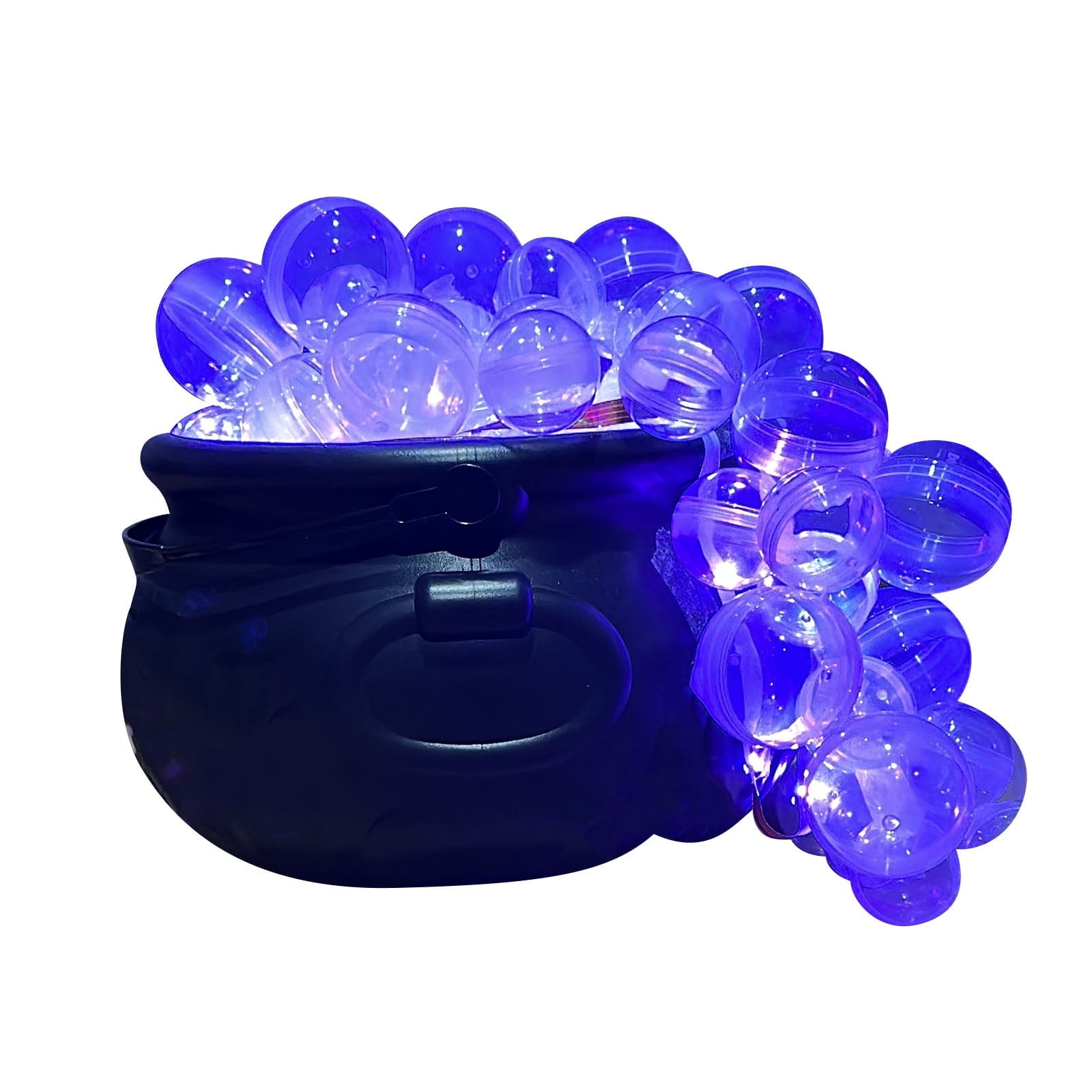 Muecwrye Halloween Decorations Outdoor, Halloween Clearance! Halloween Witches Cauldron with Lights, DIY Bubbling Cauldron Set Decor for Home Porch Outside, Halloween Party Supplies( Without Tripod)