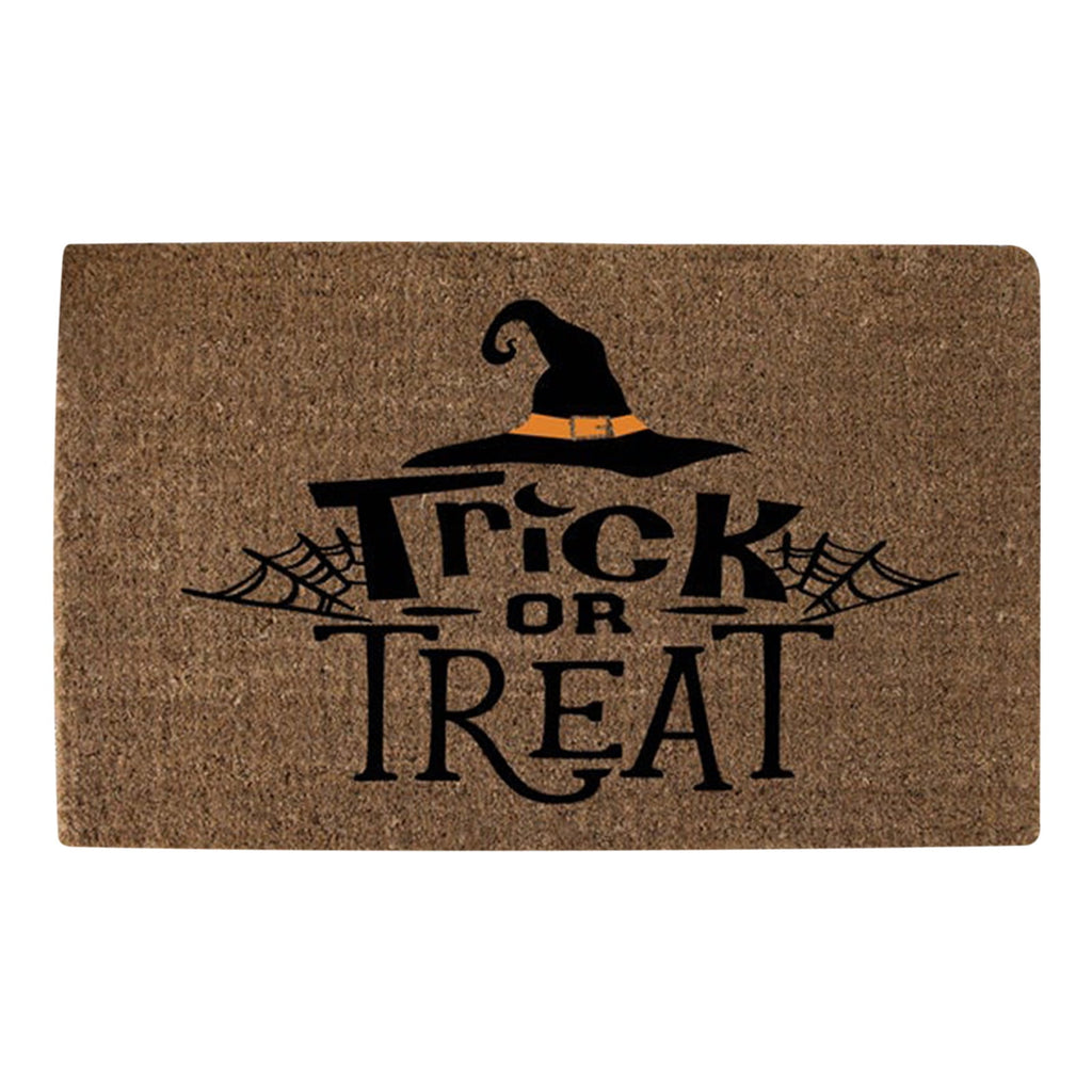 ZToonmas 15" x 23" Vintage Halloween Rugs, Halloween Horror Print Outdoor Rugs Floor Mat Hallway Kitchen Foot Mat Soft Non-Slip