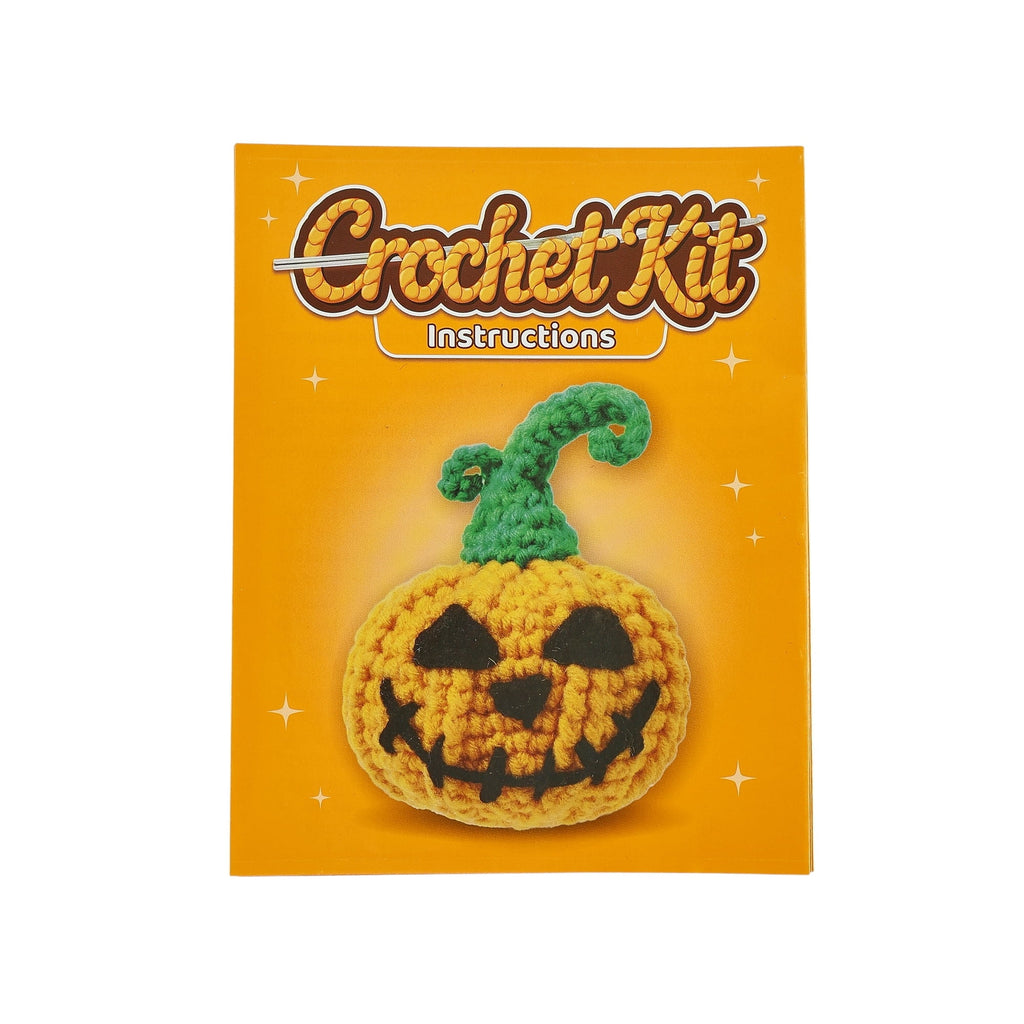 Jack-o'-Lantern Crochet Kit, Multicolor, Halloween by Way To Celebrate