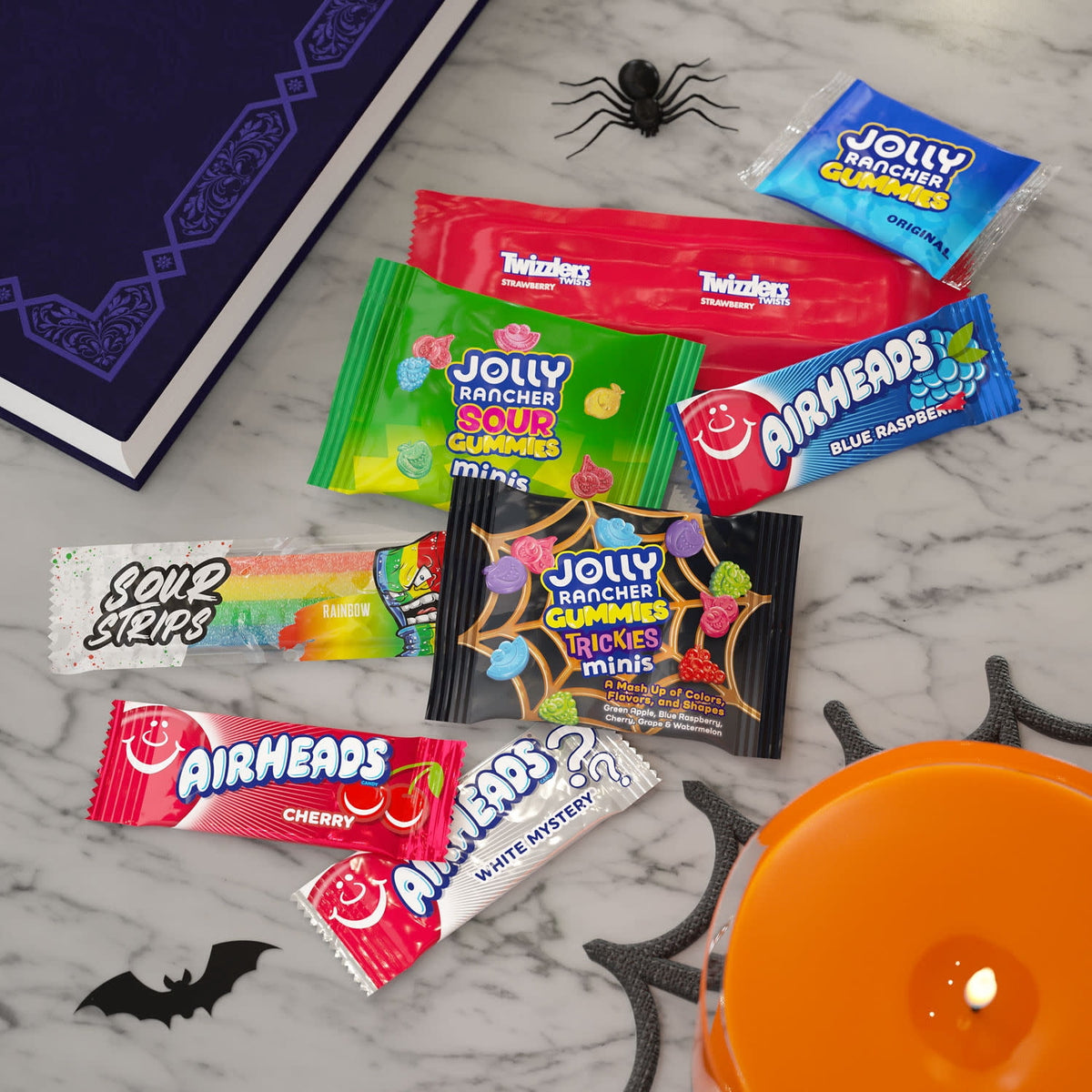 Hershey Assorted Fruit Flavored, Halloween Candy Variety Bag, 24.39 oz (70 Pieces)