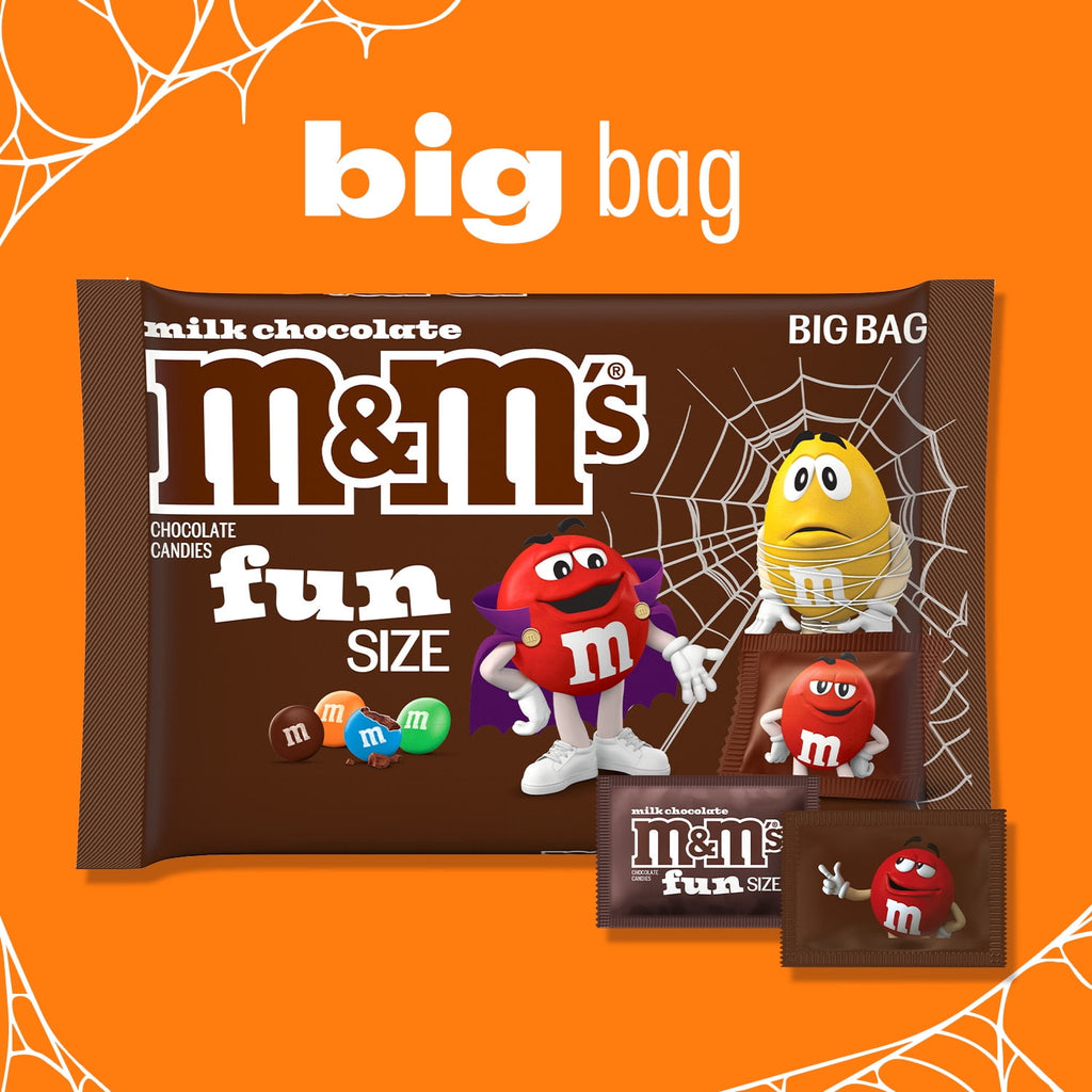 M&M's Peanut Fun Size Halloween Chocolate Candy - 10.57oz Bag