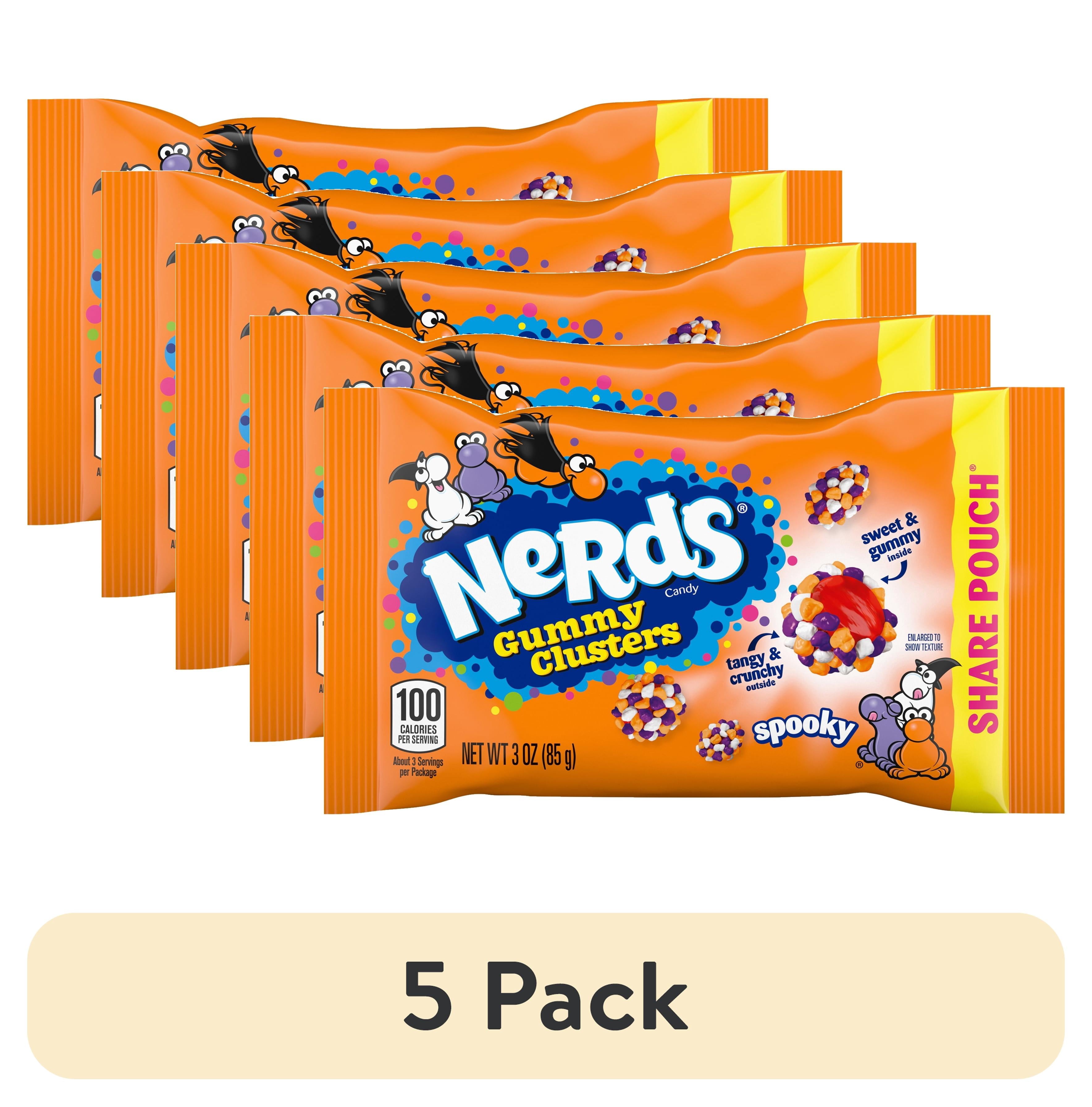 Nerds Spooky Gummy Clusters, Halloween Candy, Nerds Gummy Candies, 3 Ounce Share Pack