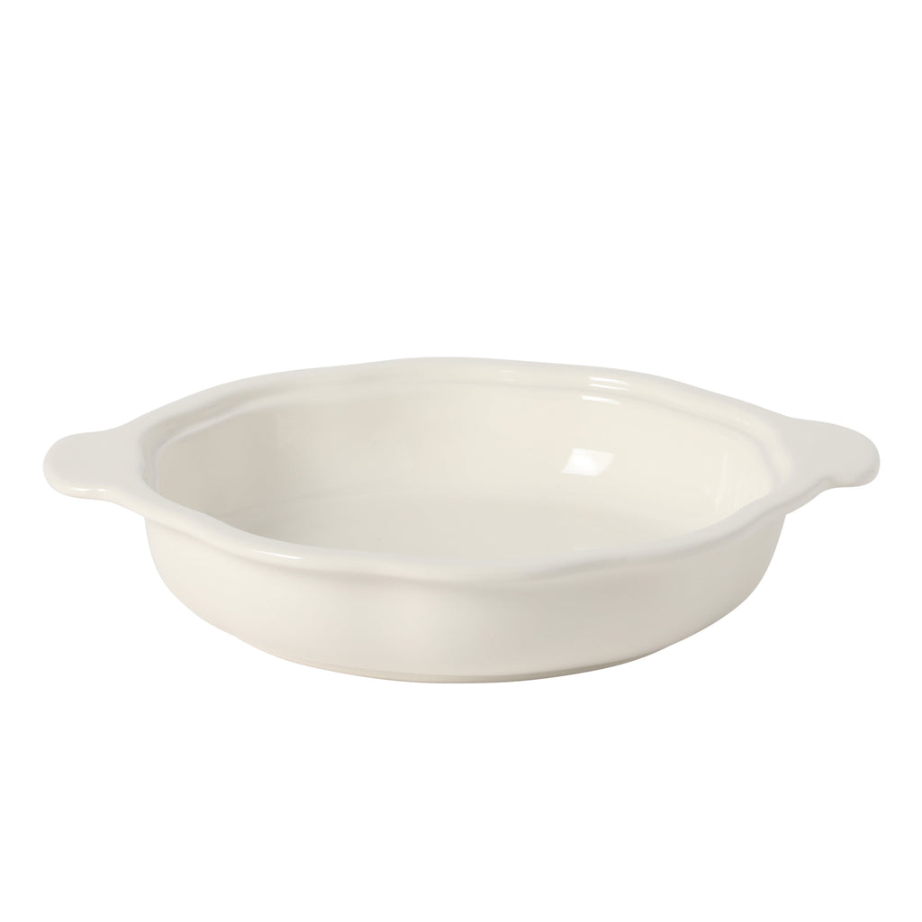 The Pioneer Woman Pumpkin Stoneware 10" Pie Dish with Lid, Linen