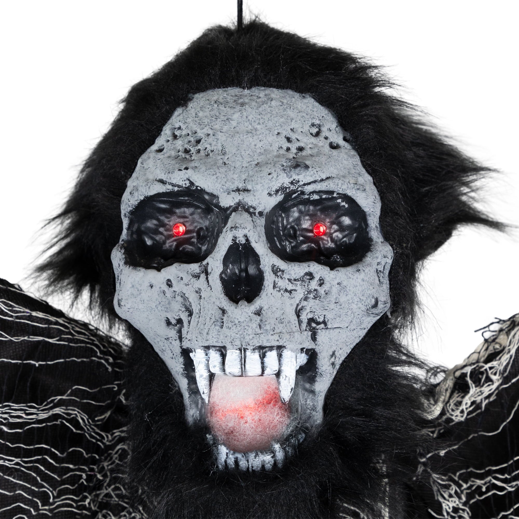 Northlight Animated Hanging Zombie Vampire with Lights and Sound Halloween Decoration - 5'