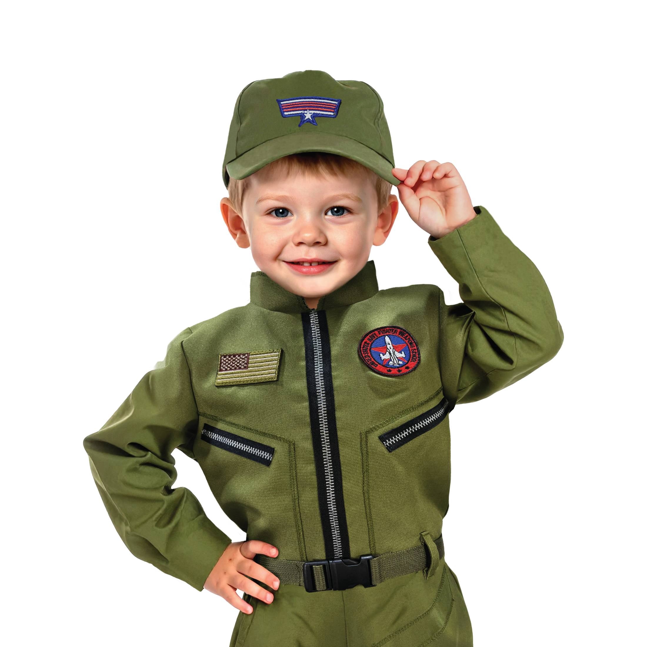 Fighter Pilot Halloween Costume for Infant 12-18M, by Way to Celebrate