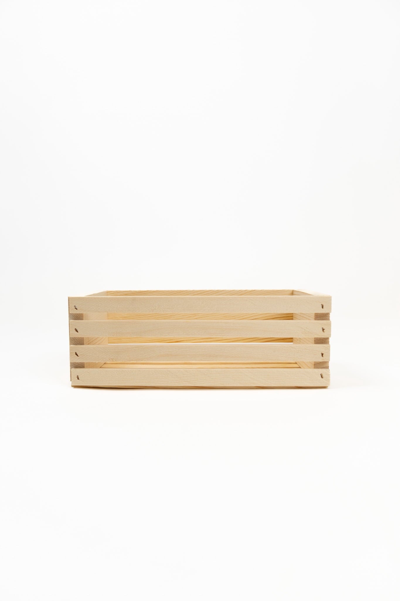 Hello Hobby Unfinished Wood Crate, 12 in x 5.5 in x 4 in