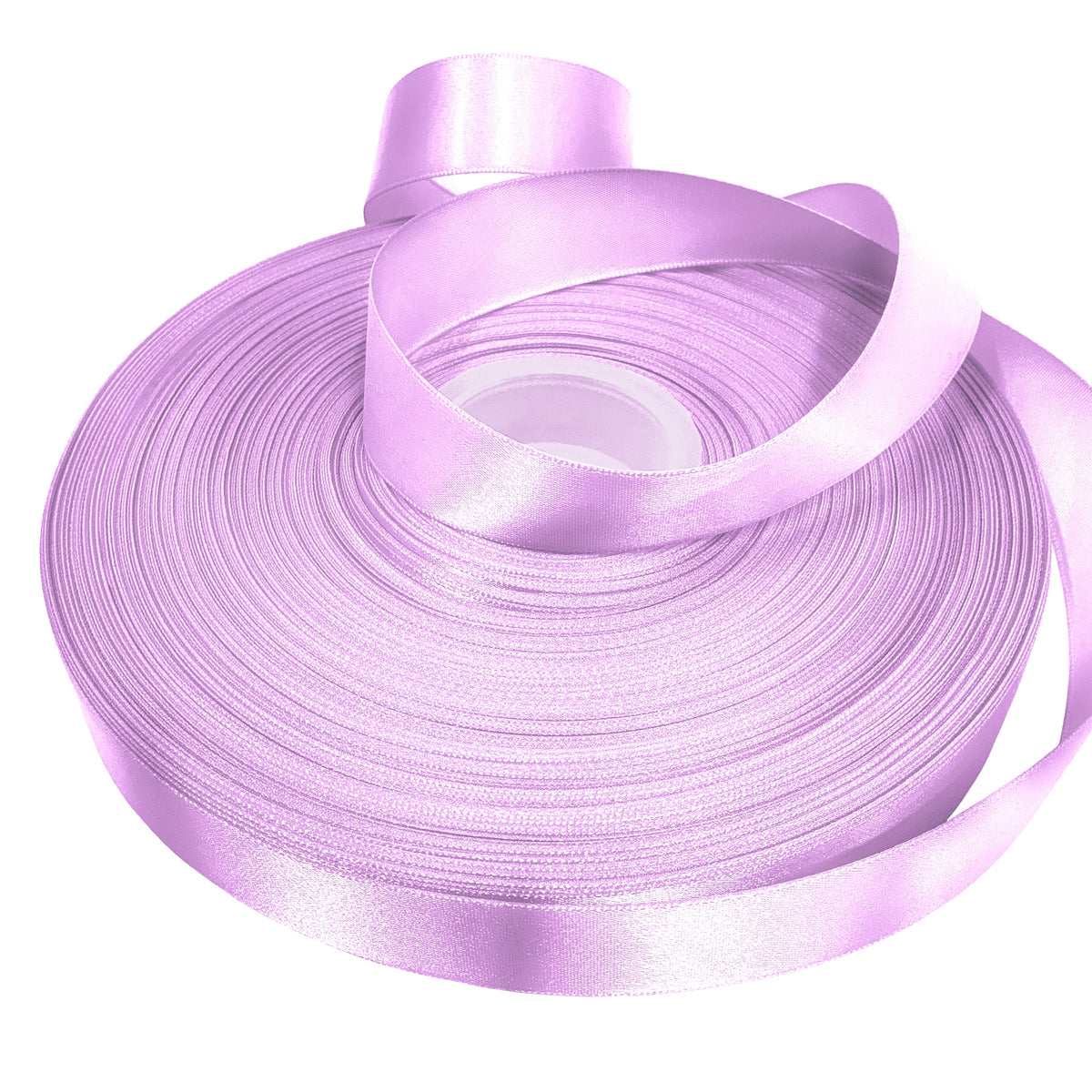 White Single Faced Satin Ribbon, 7/8" x 100 Yards by Gwen Studios