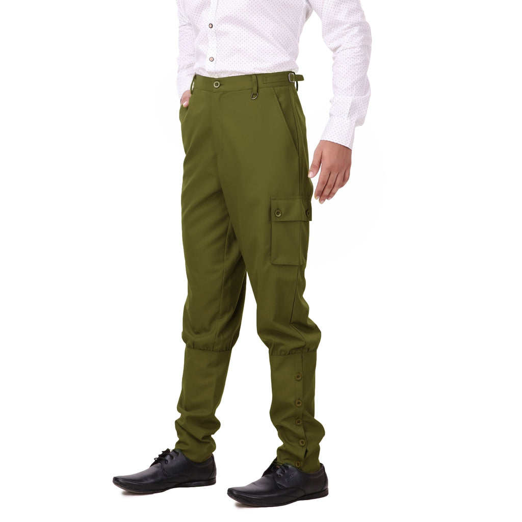 ThePirateDressing Men's Victorian Steampunk Costume Airship Pants Trousers