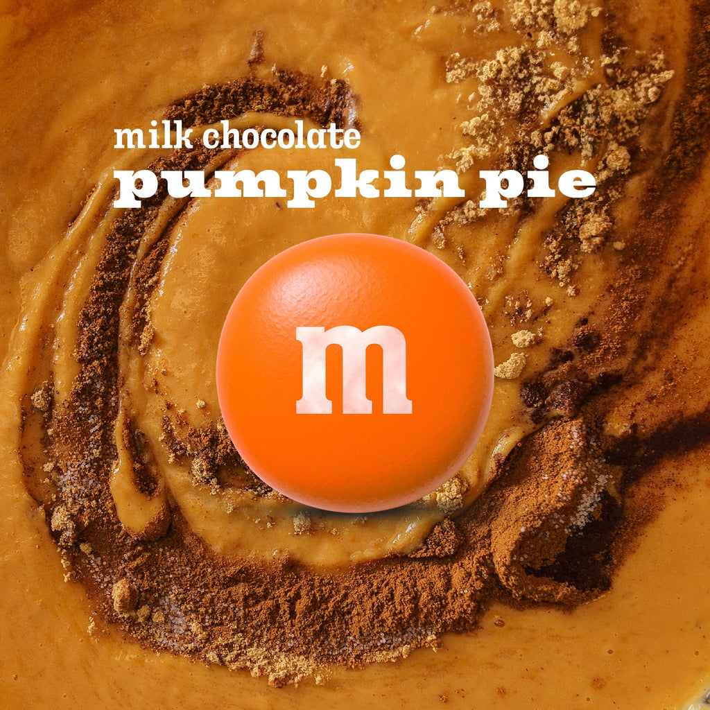 M&M'S Pumpkin Pie Milk Chocolate Candy - 7.44 Oz Bag