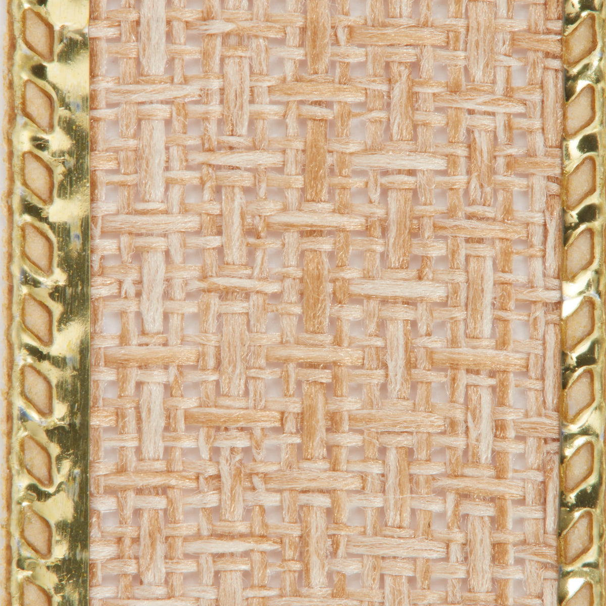 (4 pack) Offray Ribbon, Natural Gold 5/8 inch Galena Metallic Ribbon for Wedding, Crafts, and Gifting, 9 feet, 1 Each