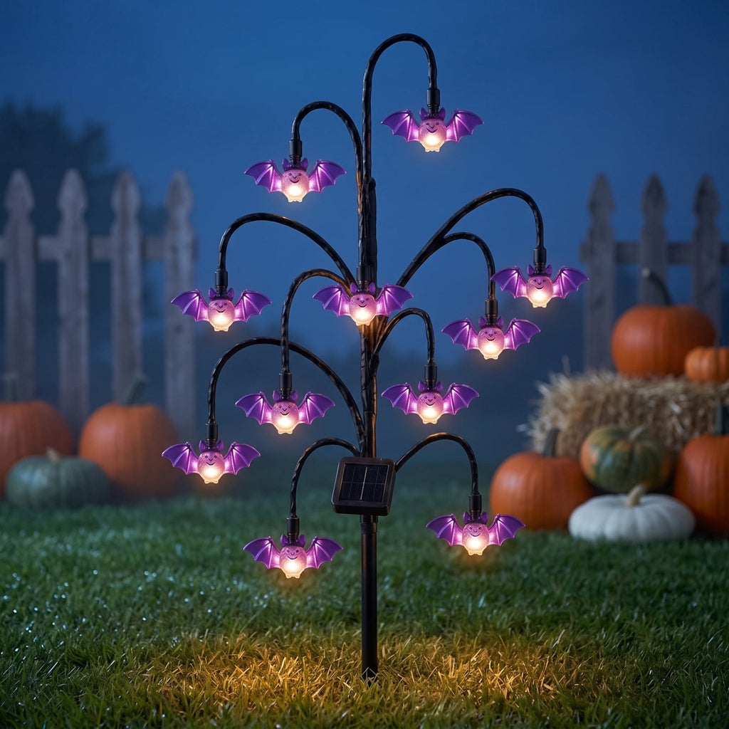 Halloween Solar Tree Stump Light, Cute Glowing Pumpkin Outdoor Decor, Twinkling Pathway Light, Magical Vintage Lantern, Rustic Fall Porch Decoration