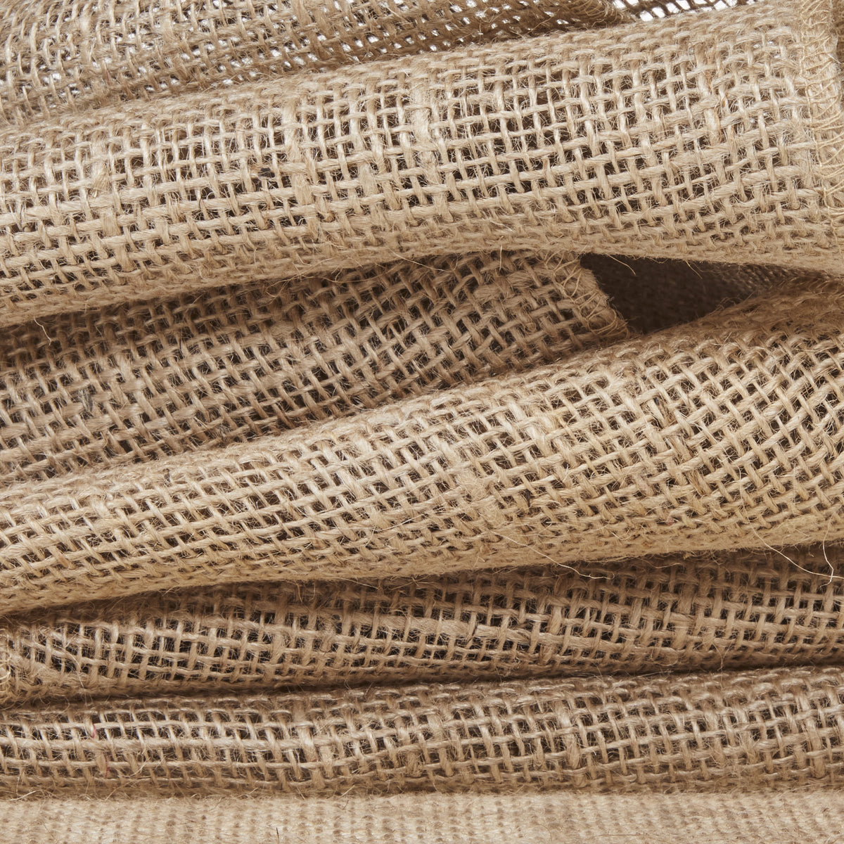 Love, Laugh, Craft Jute Naturalistic Needlework Fabric Precut Roll, 8" x 5-Yards, Natural