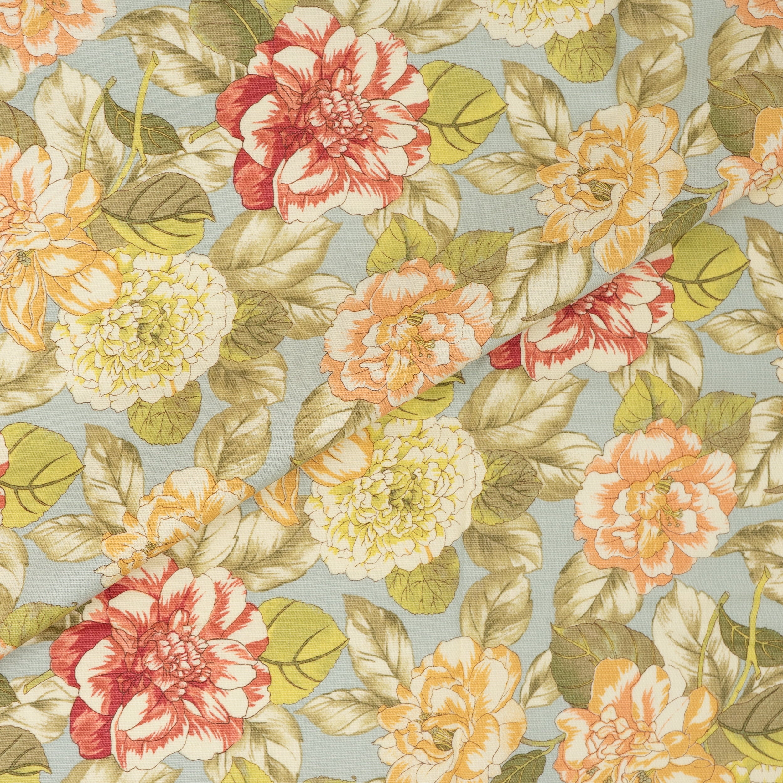 Waverly Inspirations Sewing & Craft Fabric, 45 in x 2 yd Precut, 100% Cotton, Spa
