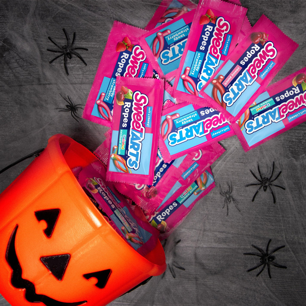 SweeTARTS Ropes, Halloween Candy Variety Mix Bag, Treat Size, 36 Count