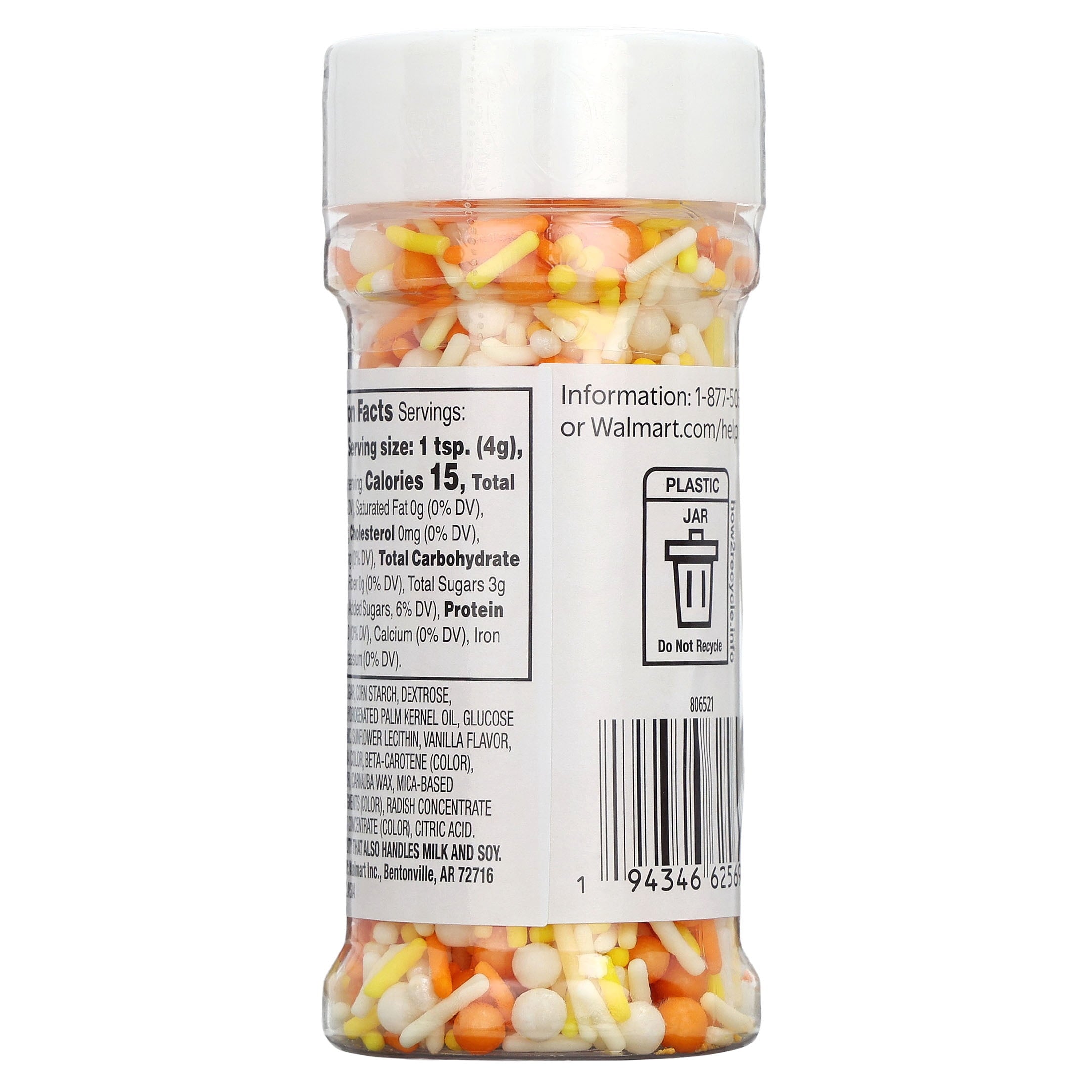 Great Value Autumn Decorating Sprinkles, 2.6 oz