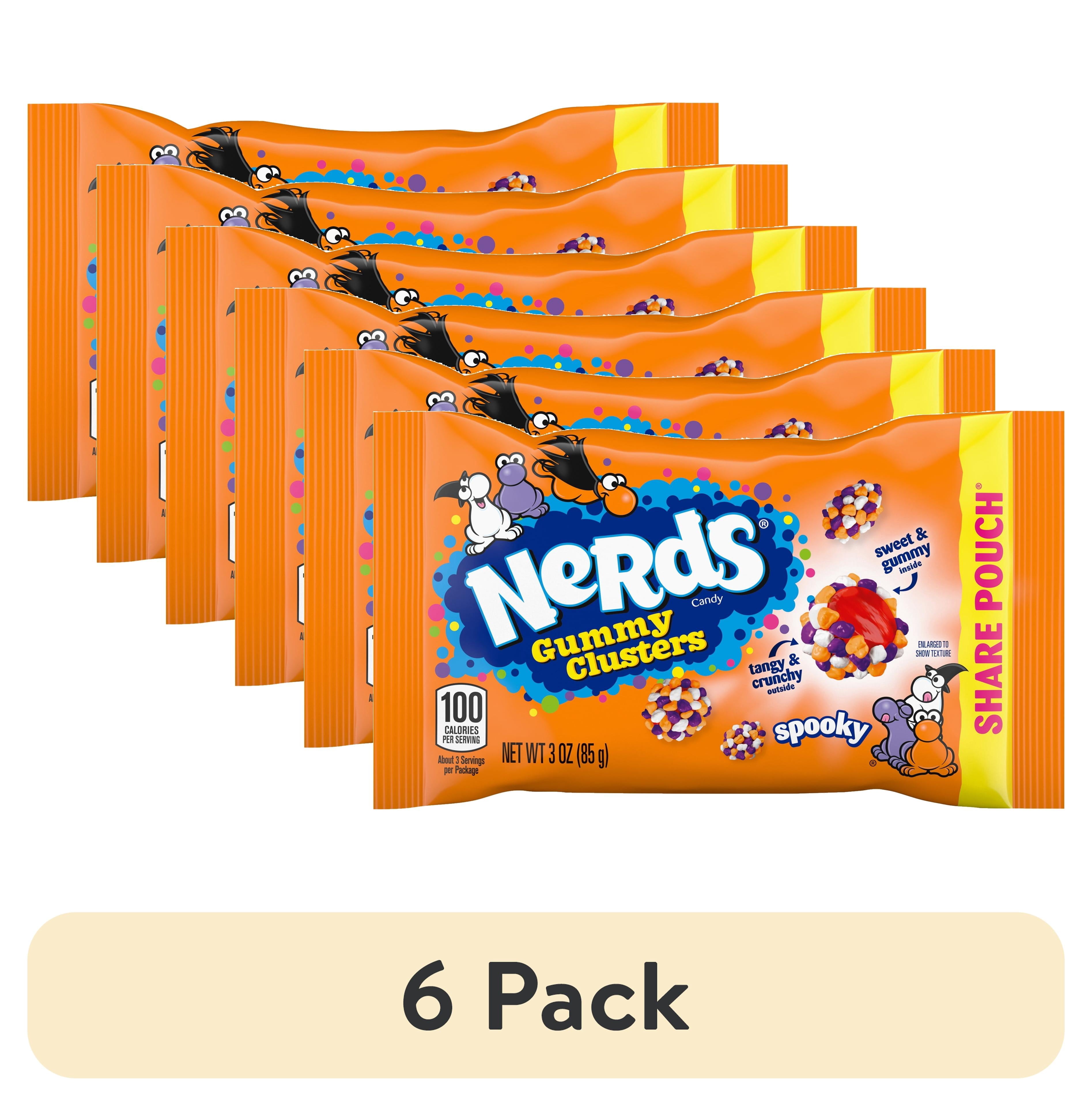 Nerds Spooky Gummy Clusters, Halloween Candy, Nerds Gummy Candies, 3 Ounce Share Pack