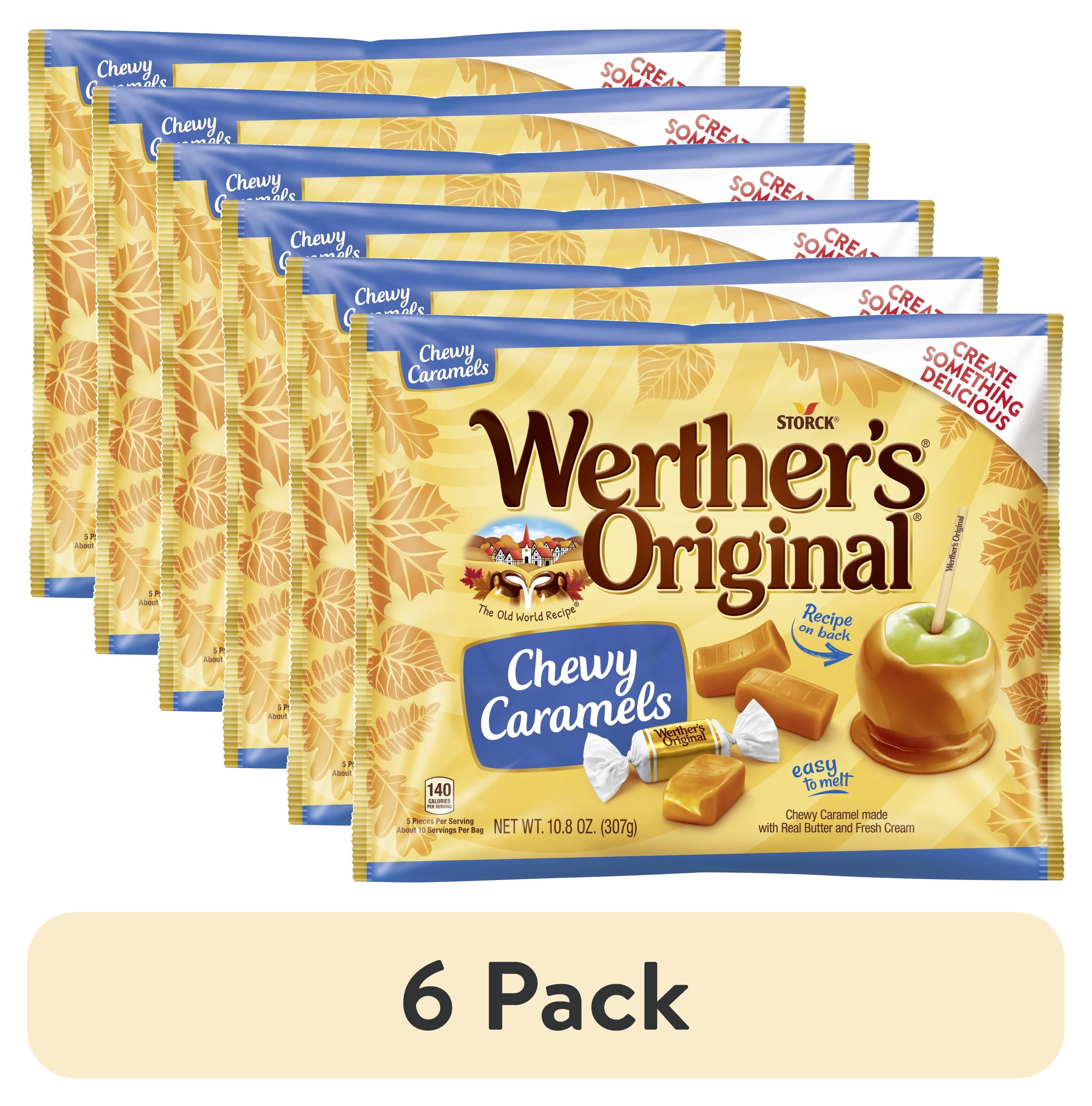 Werther’s Original Chewy Caramel Baking Candy, 10.8 oz – Premium Baking Ingredients for Cookies, Brownies, Cakes & Desserts