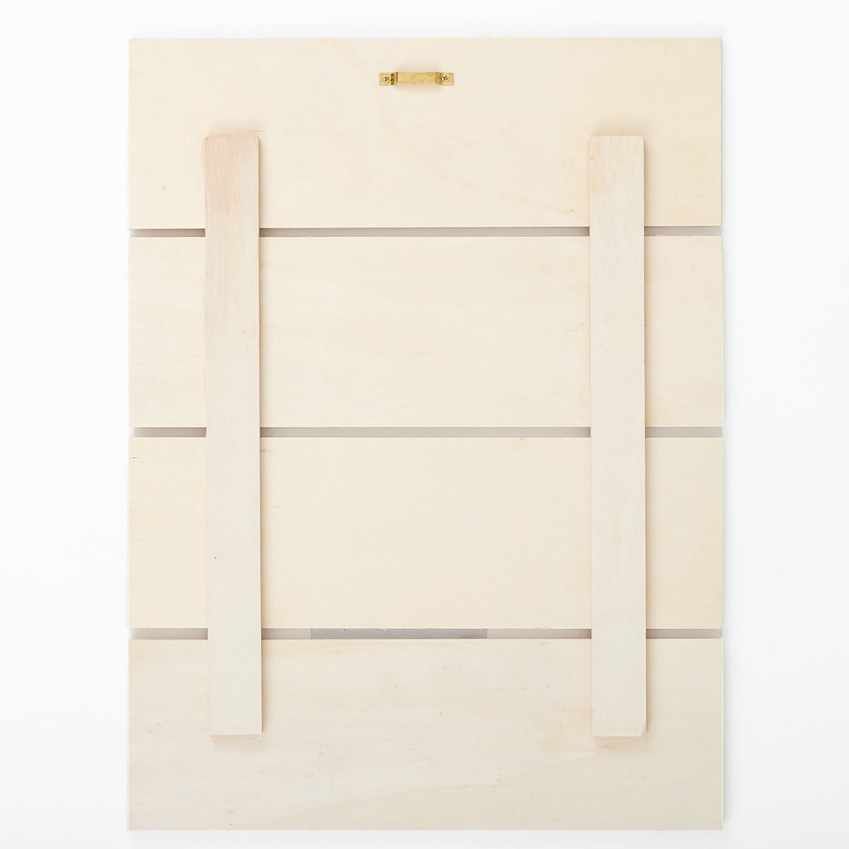 Plaid Unfinished Rectangle Wood Pallet Plaque, 15.9 in x 11.9 in