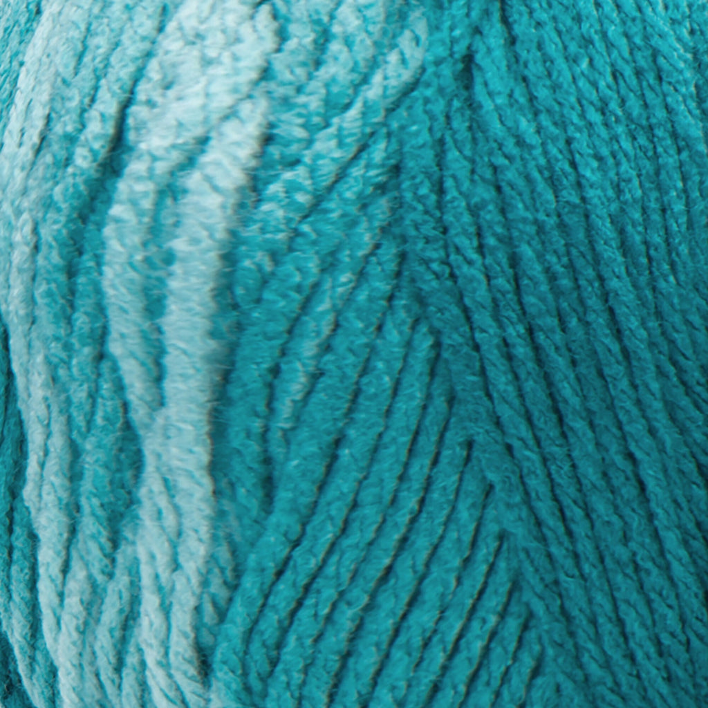 Red Heart Super Saver Ombre Yarn-Deep Teal