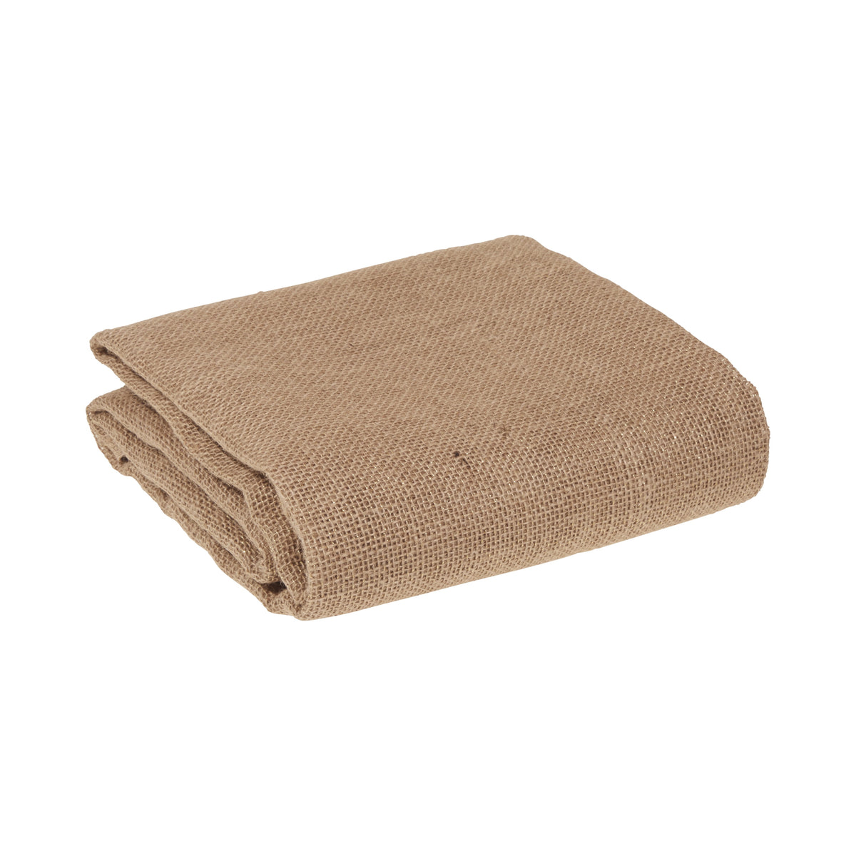 Allen Company Folded & Precut Jute Burlap Craft Fabric, 46"W x 2-Yards, Natural