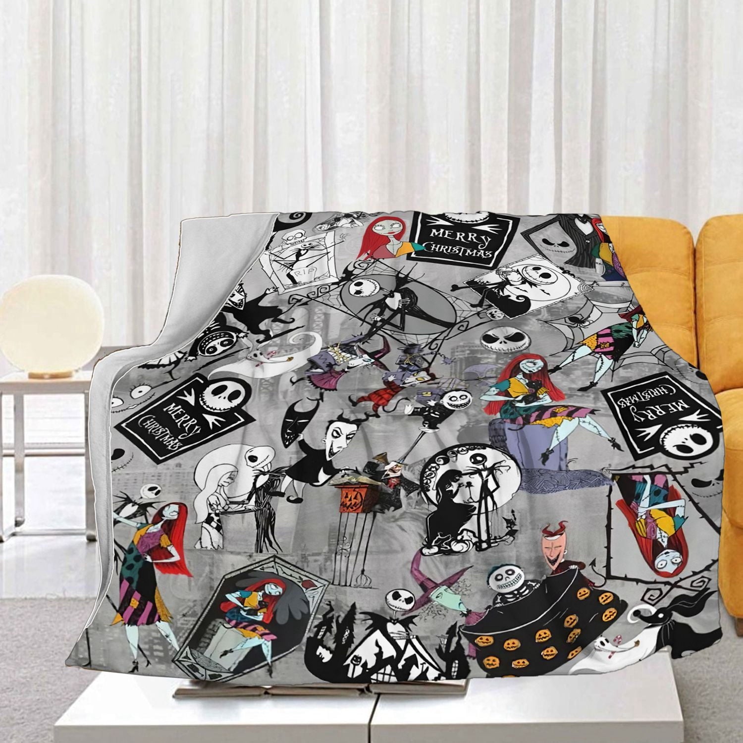 Jbralid This is My Horror Movie Watching Blanket, Horror Movie Blanket, Halloween Blanket, Scary Movie Blanket, Horror Blanket Gifts for Halloween 40x50 in