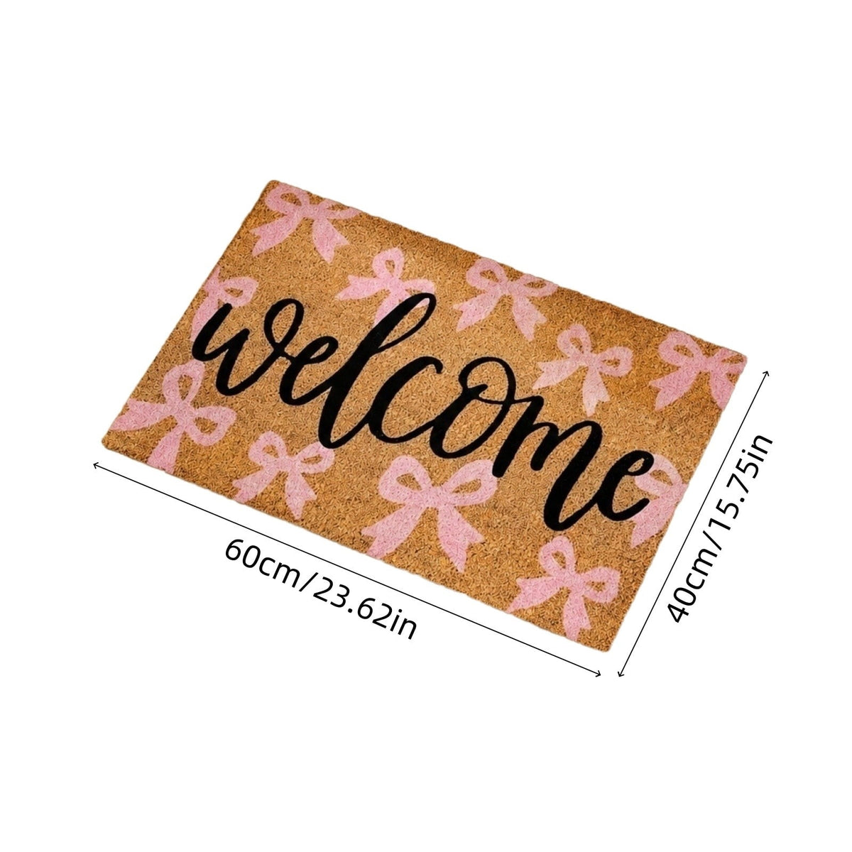 Halloween Themed Printed Entry Doormat, Efficient Sand Debris Trapping Texture, Anti Slip Secure Backing Halloween Holiday Rug, Indoor Outdoor Mat for Porch Front Door Season Decor