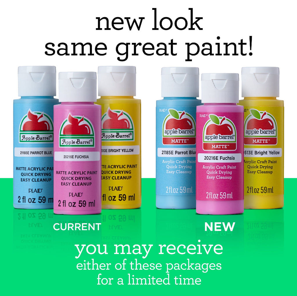 Apple Barrel Acrylic Craft Paint, Matte Finish, Purple Iris, 2 fl oz