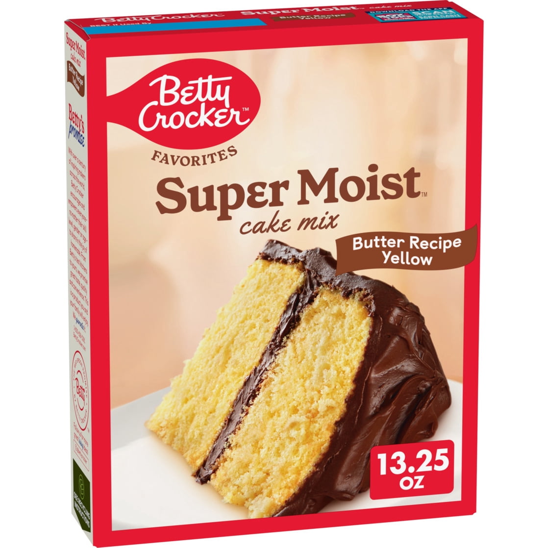 Betty Crocker Favorites Super Moist Yellow Cake Mix, 13.25 oz
