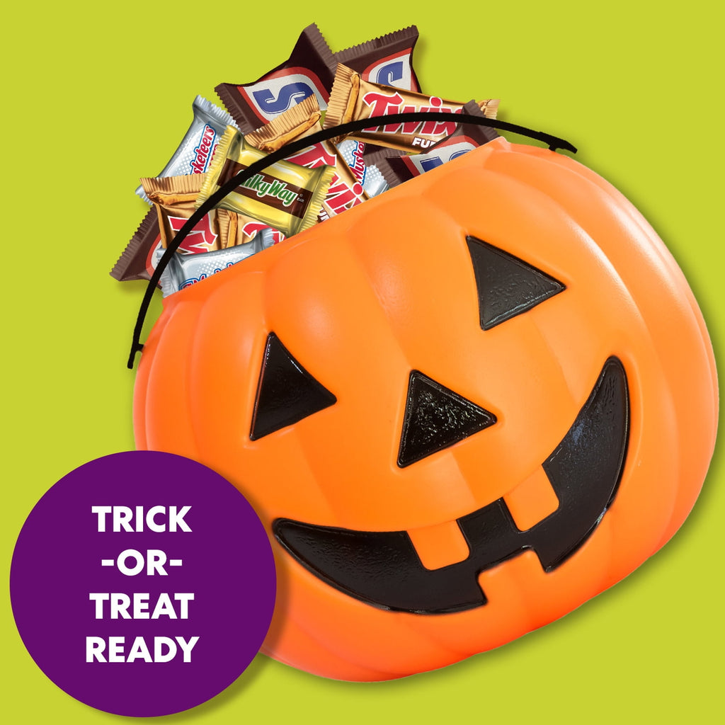 Snickers, Twix, Milky Way, & 3 Musketeers Halloween Candy - 110 Ct Bulk Bag